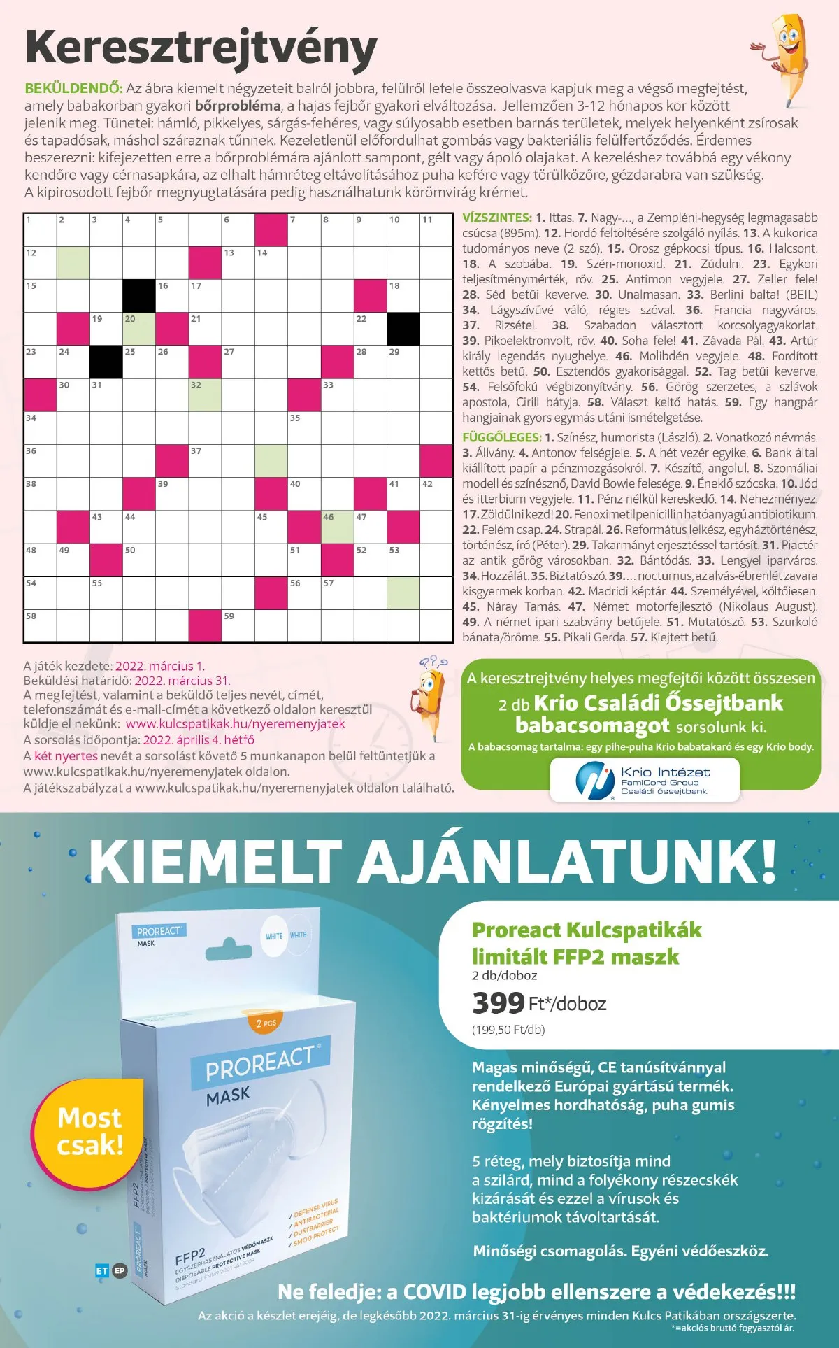 Kulcs akciós újság Patika lapozhatp 03.01–03.31 – 23. oldal
