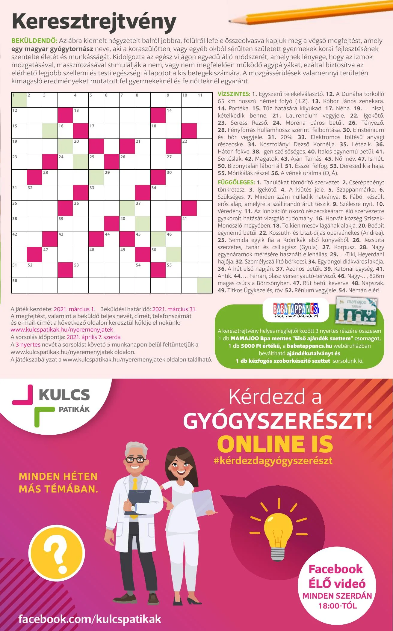 Kulcs akciós újság Patika 03.01–03.31 – 23. oldal