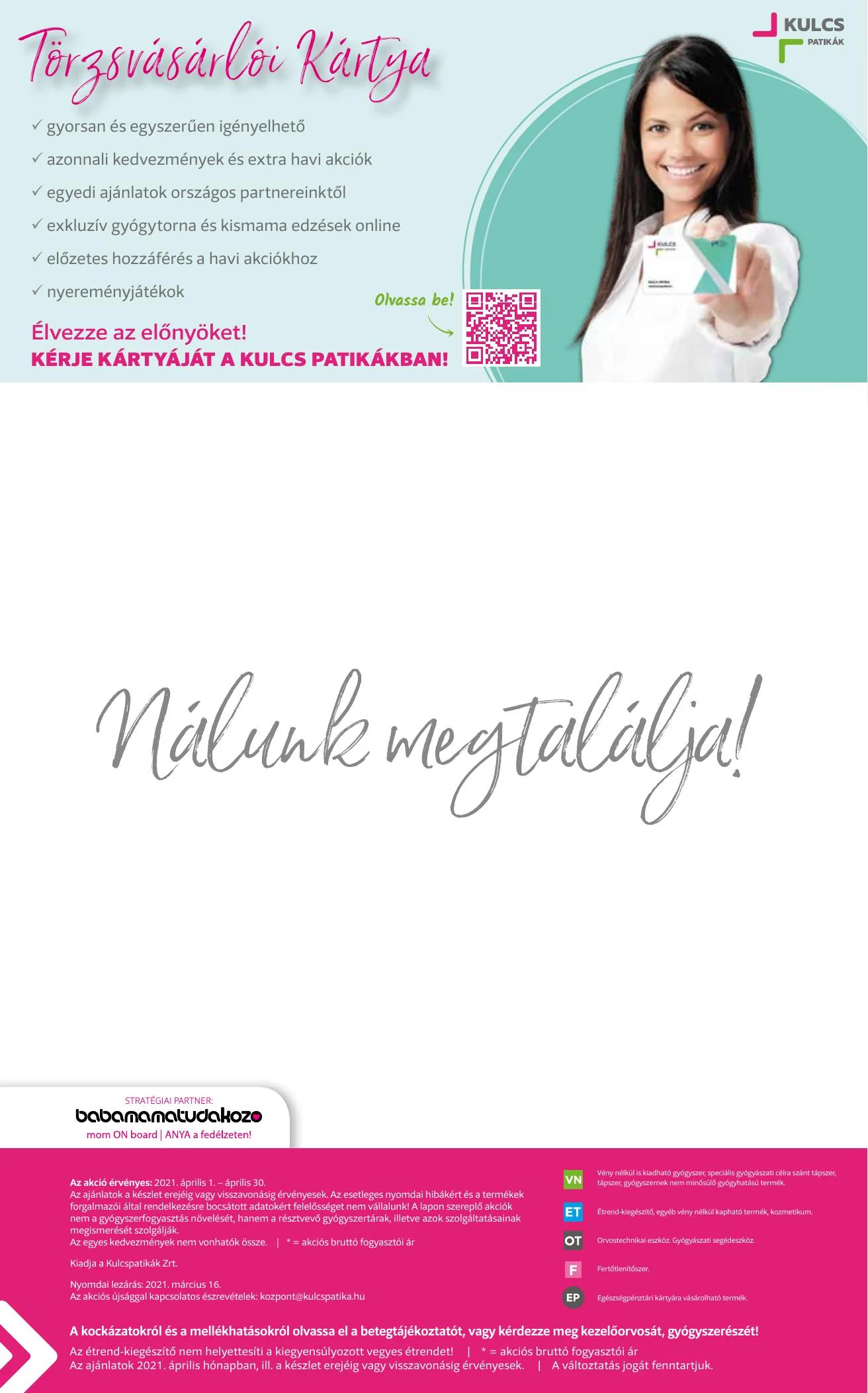 Kulcs akciós újság Patika 04.01–04.30 – 24. oldal