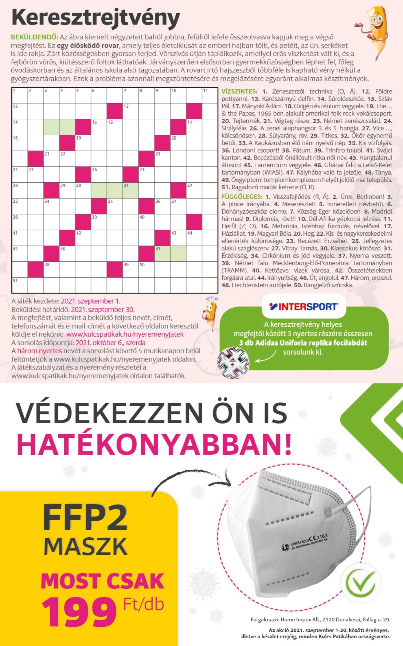 Kulcs akciós újság Patika 09.01–09.30 – 23. oldal