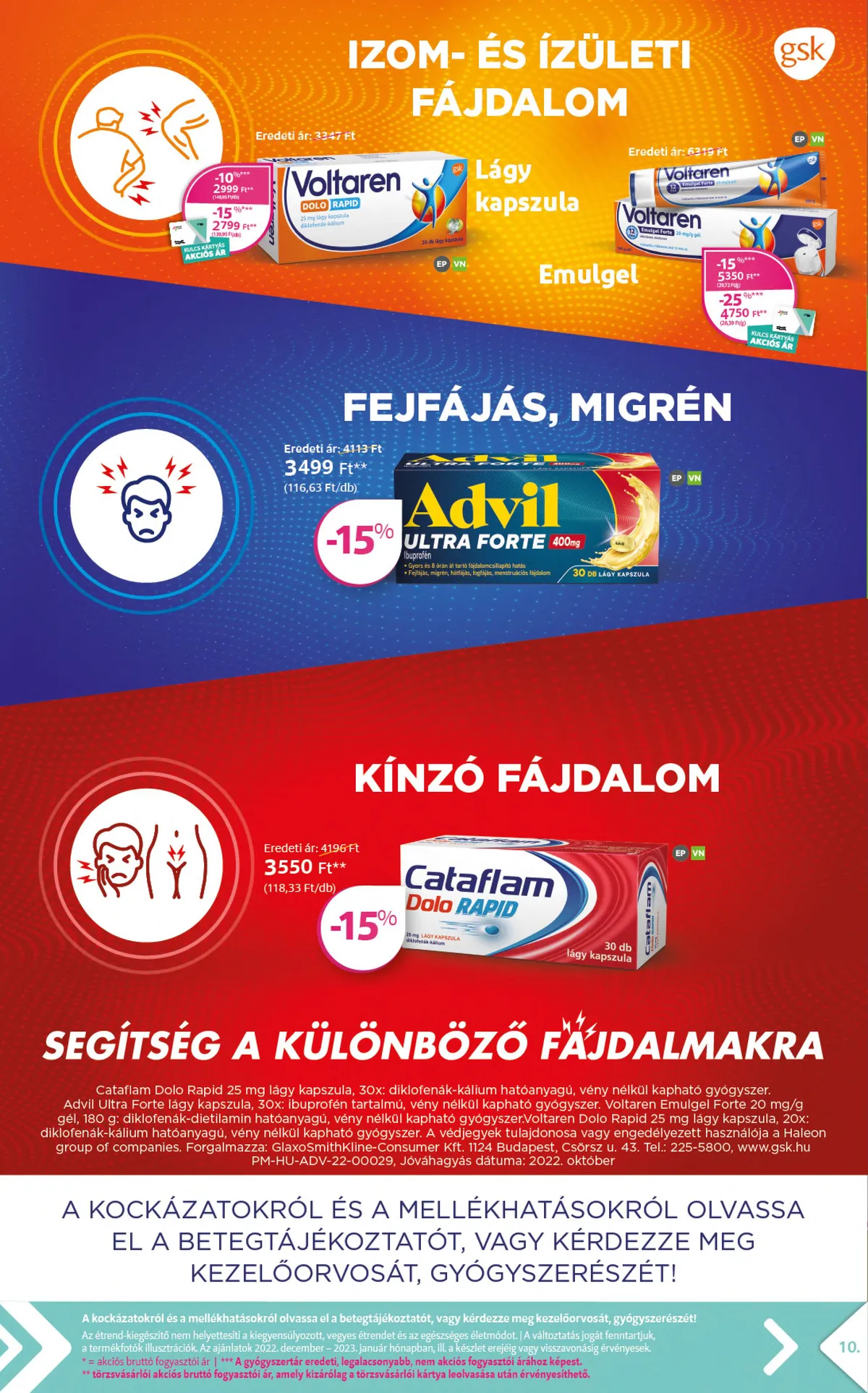 Kulcs akciós újság Patika 12.01–12.31 – 10. oldal