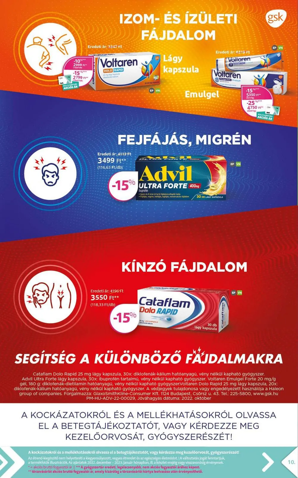 Kulcs akciós újság Patika 01.01–01.31 – 10. oldal