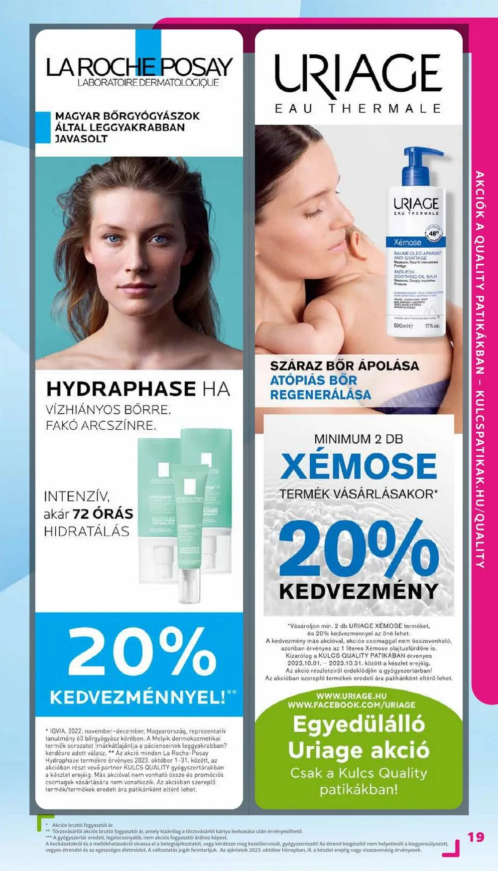 Kulcs akciós újság Patika 10.01–10.31 – 19. oldal