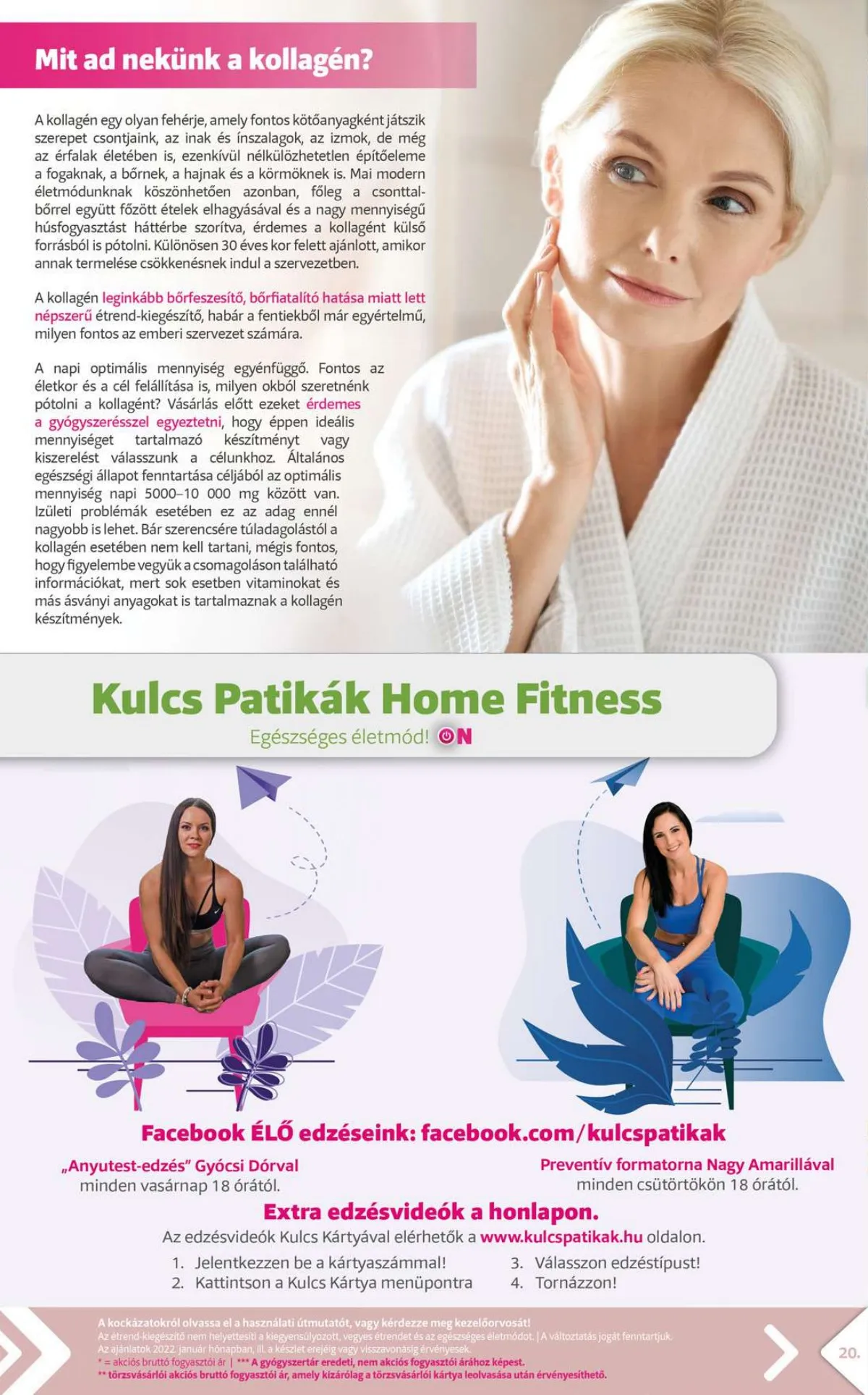 Kulcs akciós újság Patikak 01.01–01.31 – 20. oldal