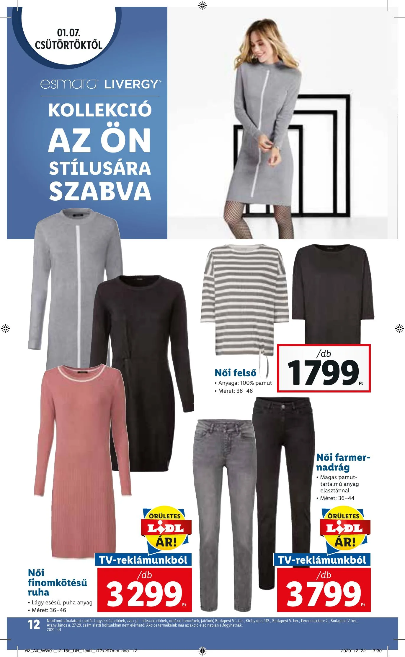 Lidl akciós újság 01.07–01.13 – 12. oldal