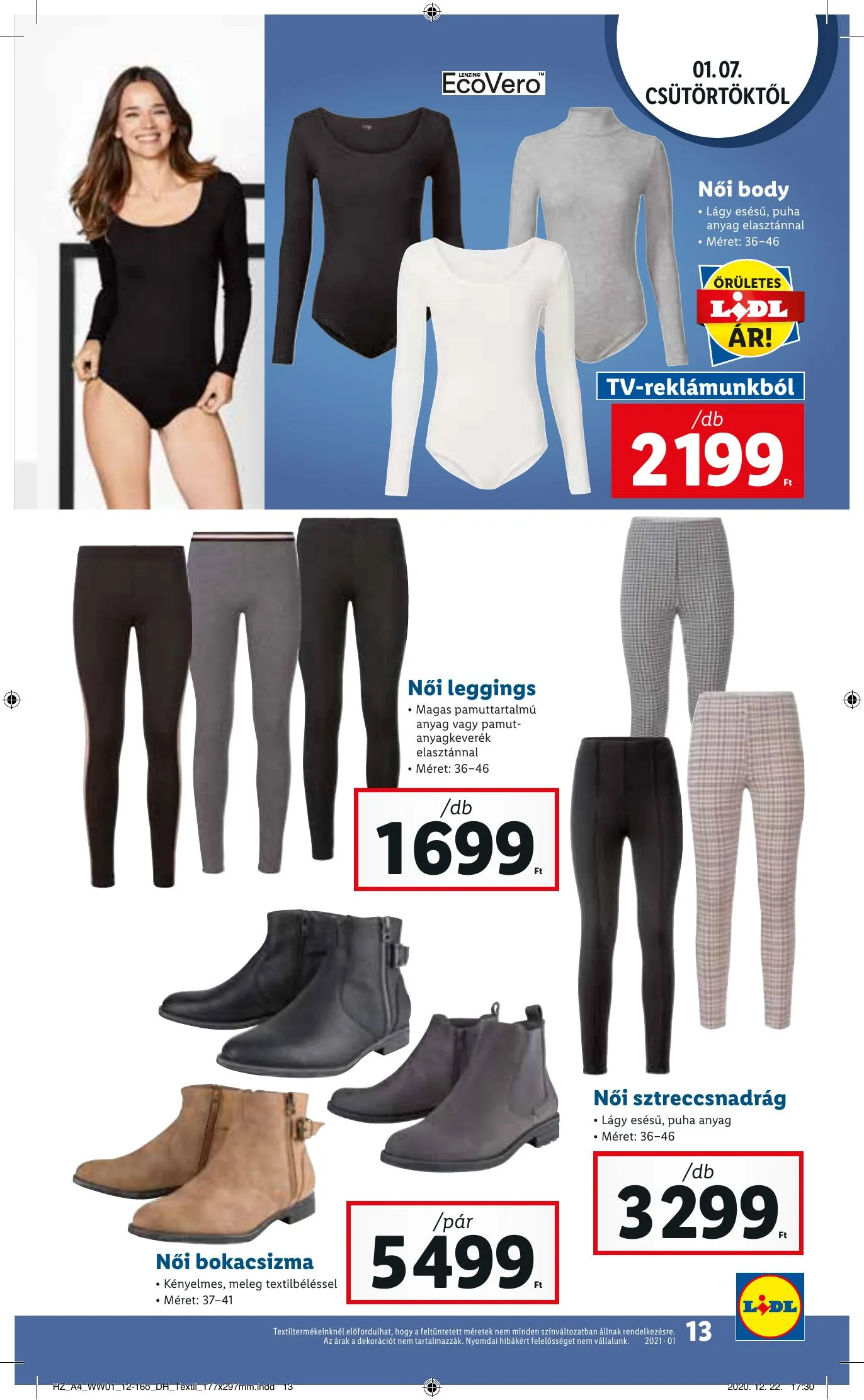 Lidl akciós újság 01.07–01.13 – 13. oldal