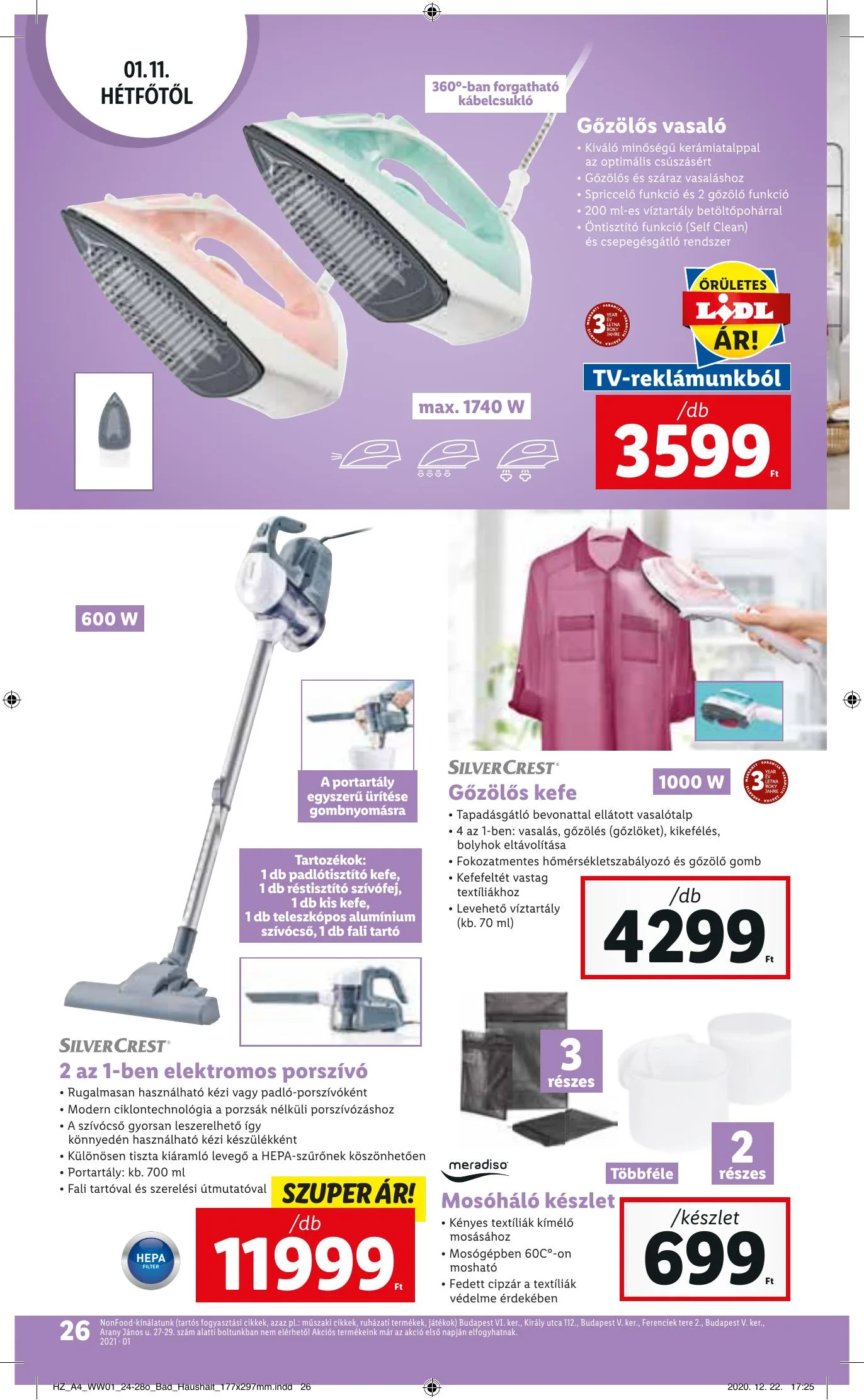 Lidl akciós újság 01.07–01.13 – 26. oldal