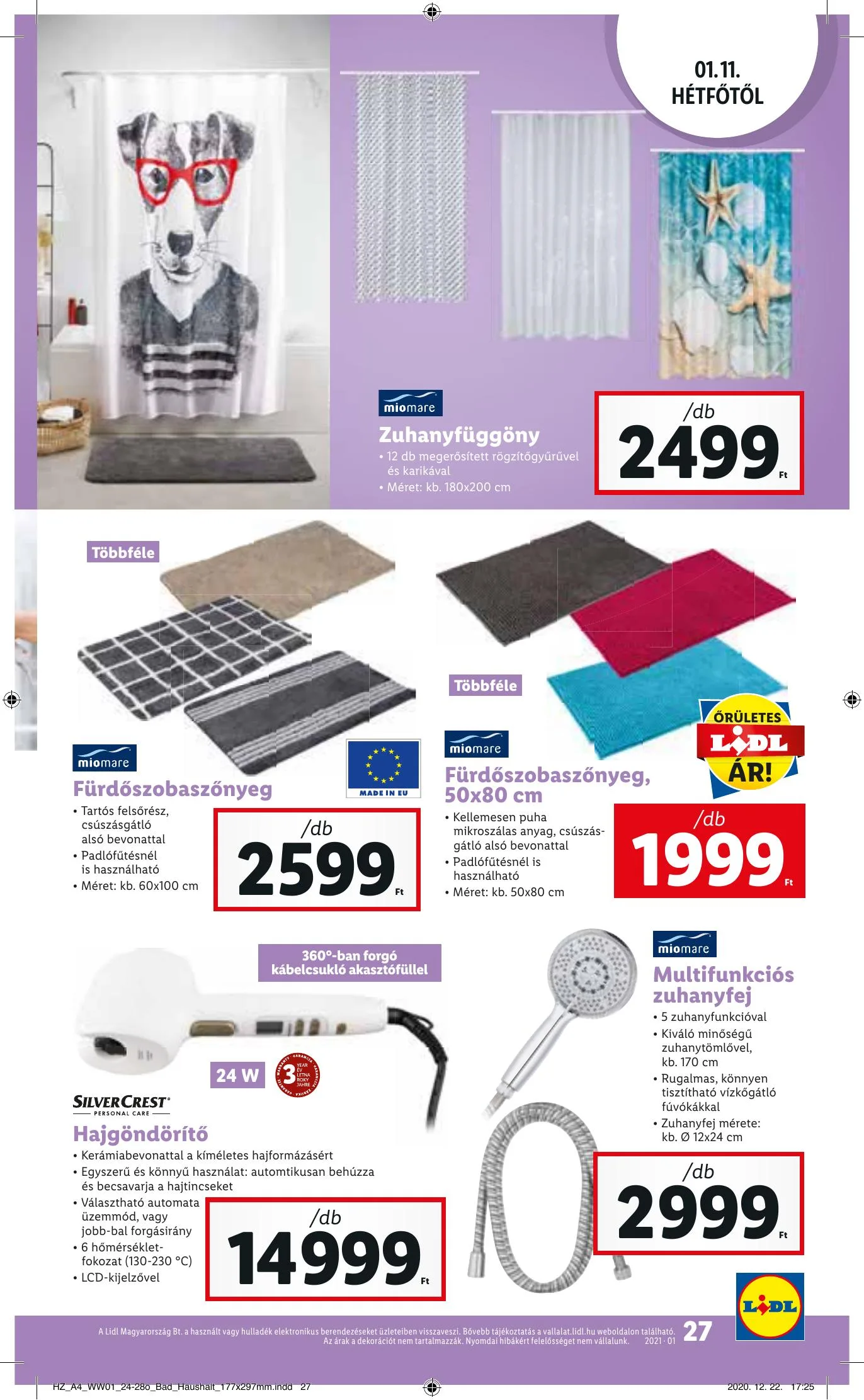 Lidl akciós újság 01.07–01.13 – 27. oldal