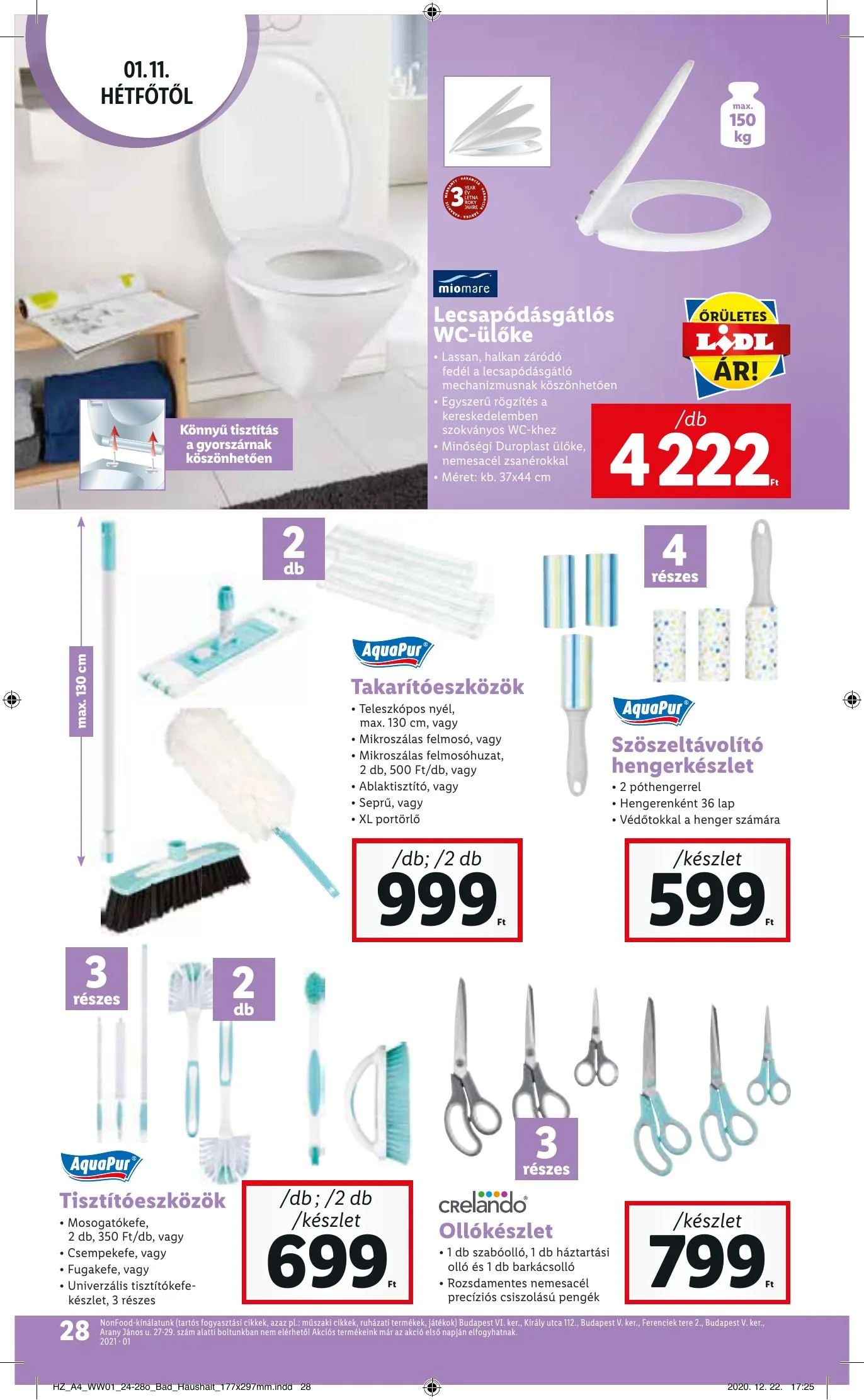 Lidl akciós újság 01.07–01.13 – 28. oldal