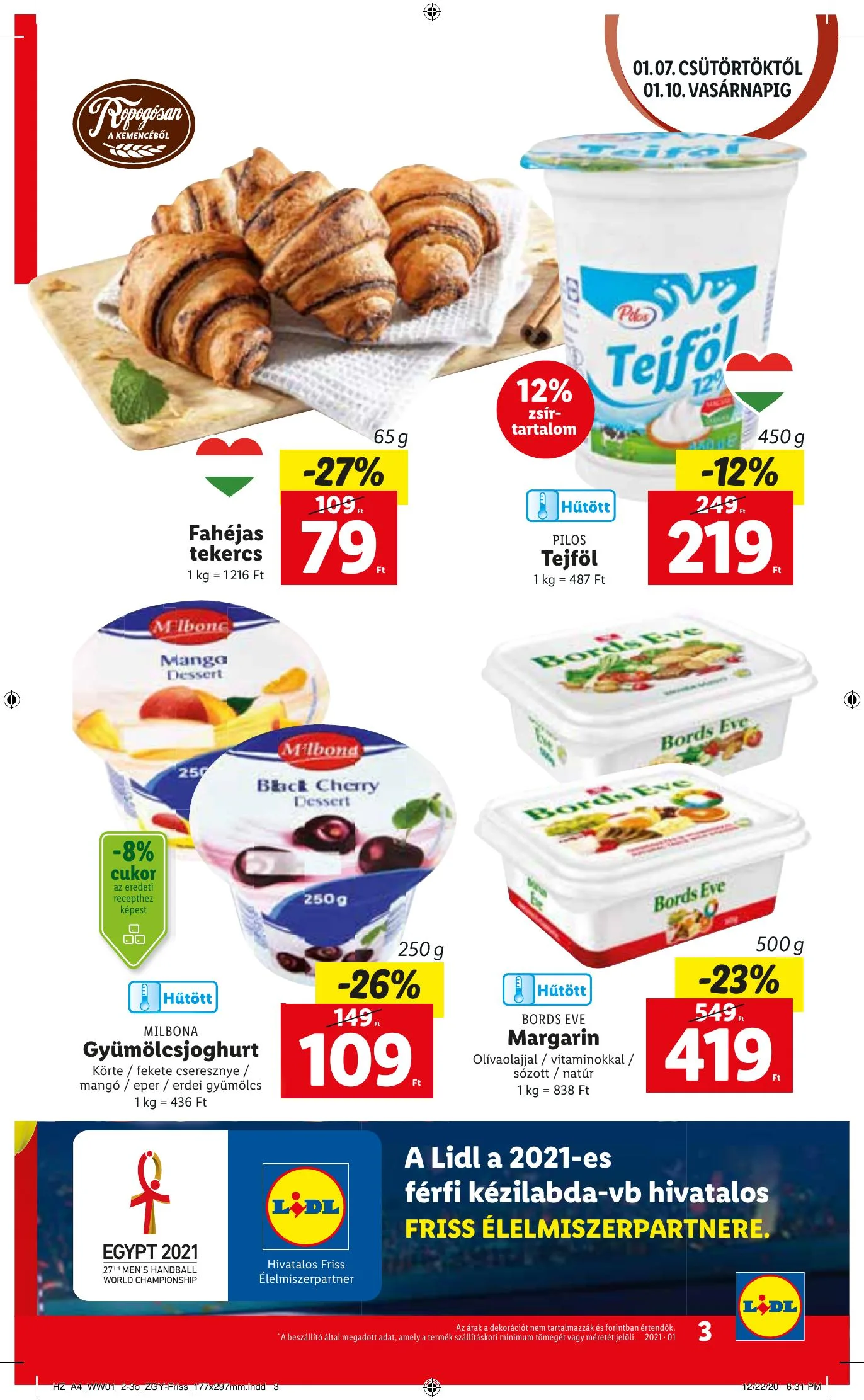Lidl akciós újság 01.07–01.13 – 3. oldal