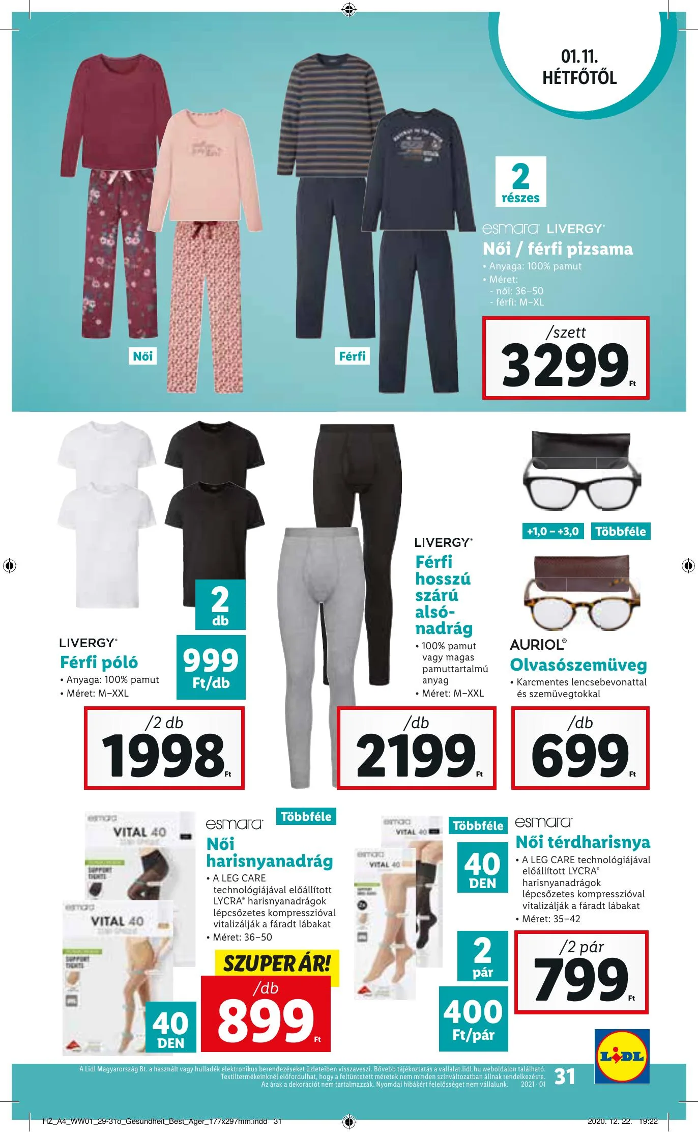 Lidl akciós újság 01.07–01.13 – 31. oldal