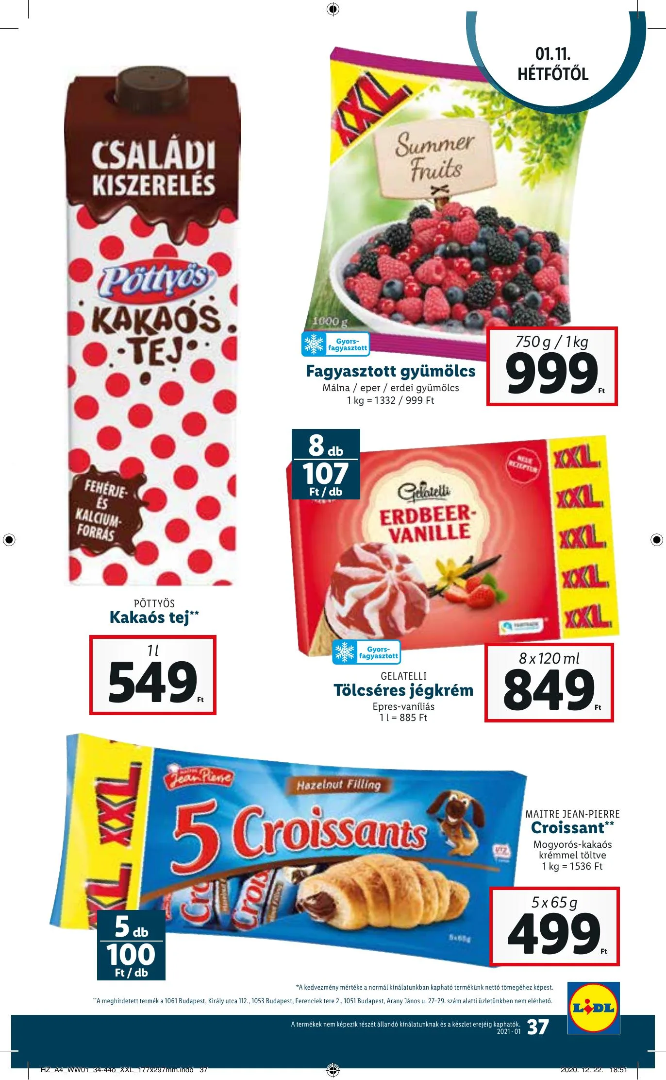 Lidl akciós újság 01.07–01.13 – 37. oldal