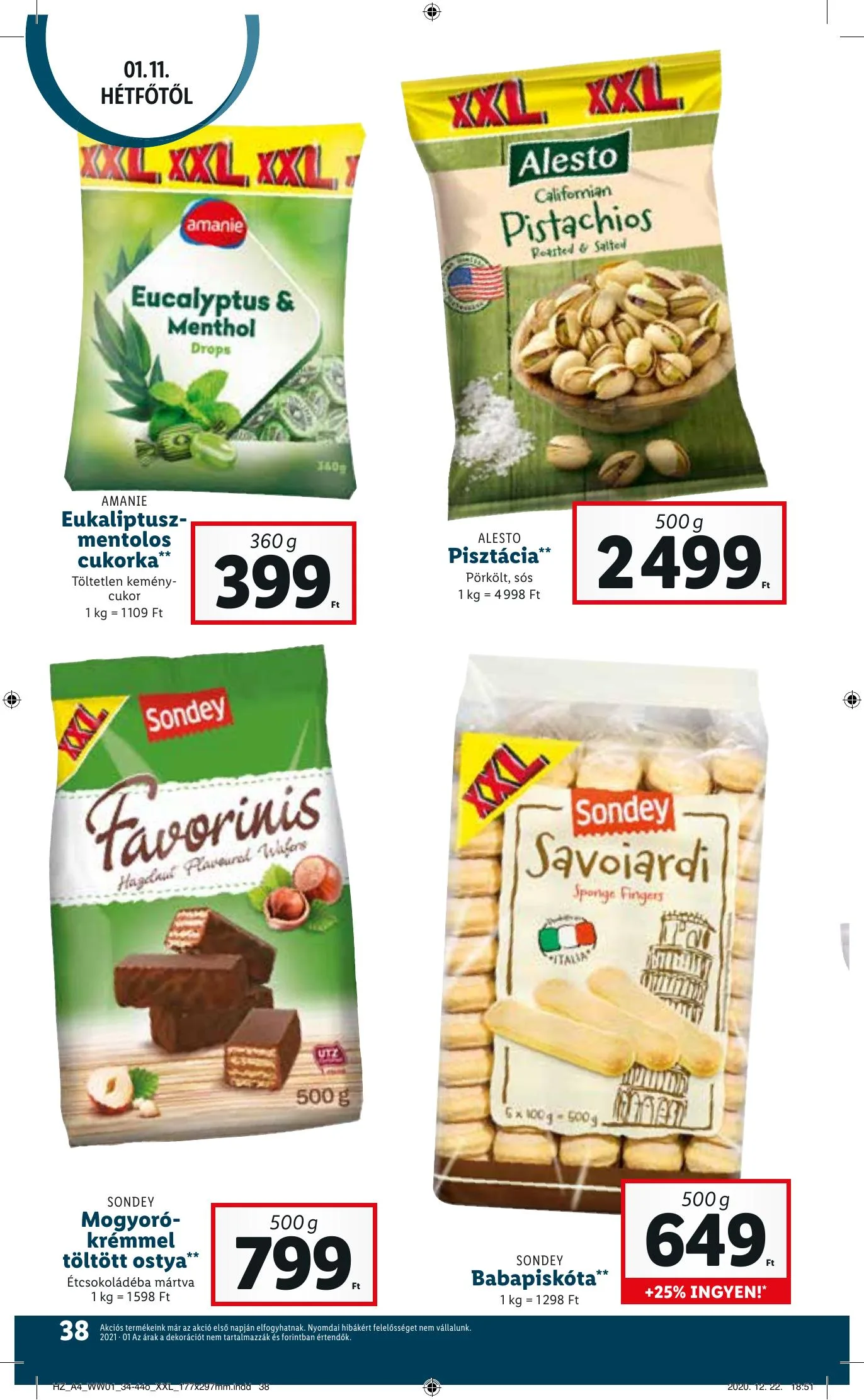 Lidl akciós újság 01.07–01.13 – 38. oldal