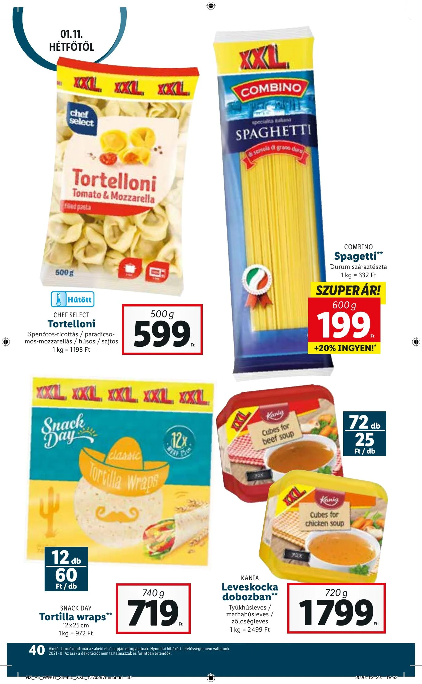 Lidl akciós újság 01.07–01.13 – 40. oldal