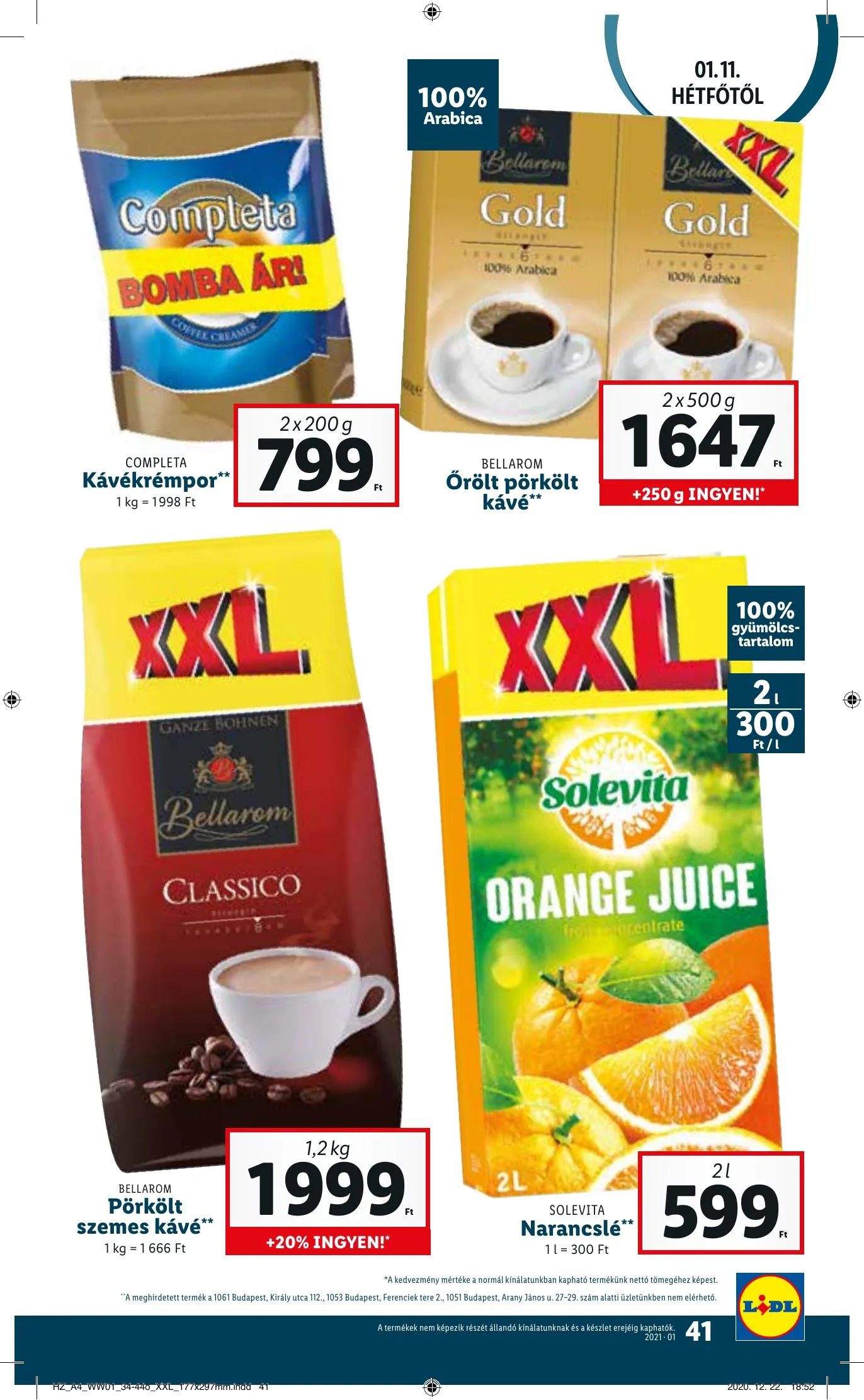 Lidl akciós újság 01.07–01.13 – 41. oldal