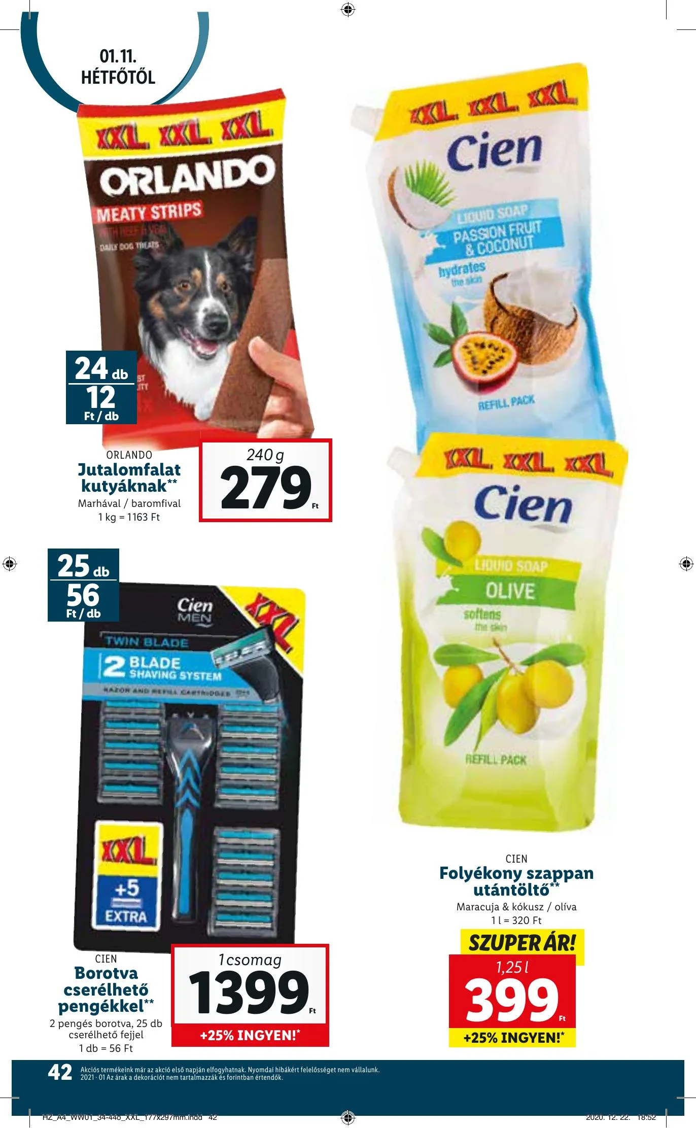 Lidl akciós újság 01.07–01.13 – 42. oldal