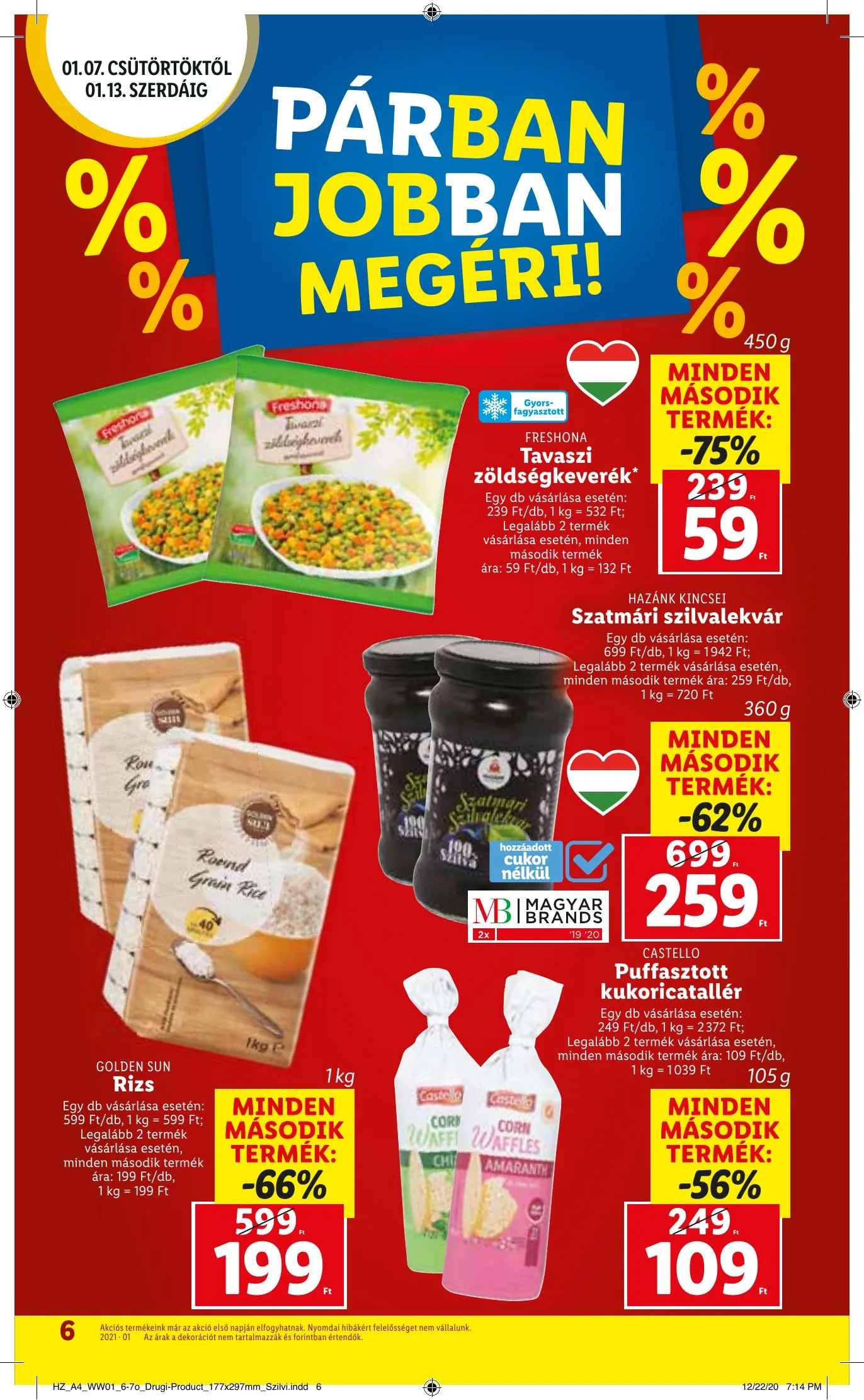 Lidl akciós újság 01.07–01.13 – 6. oldal