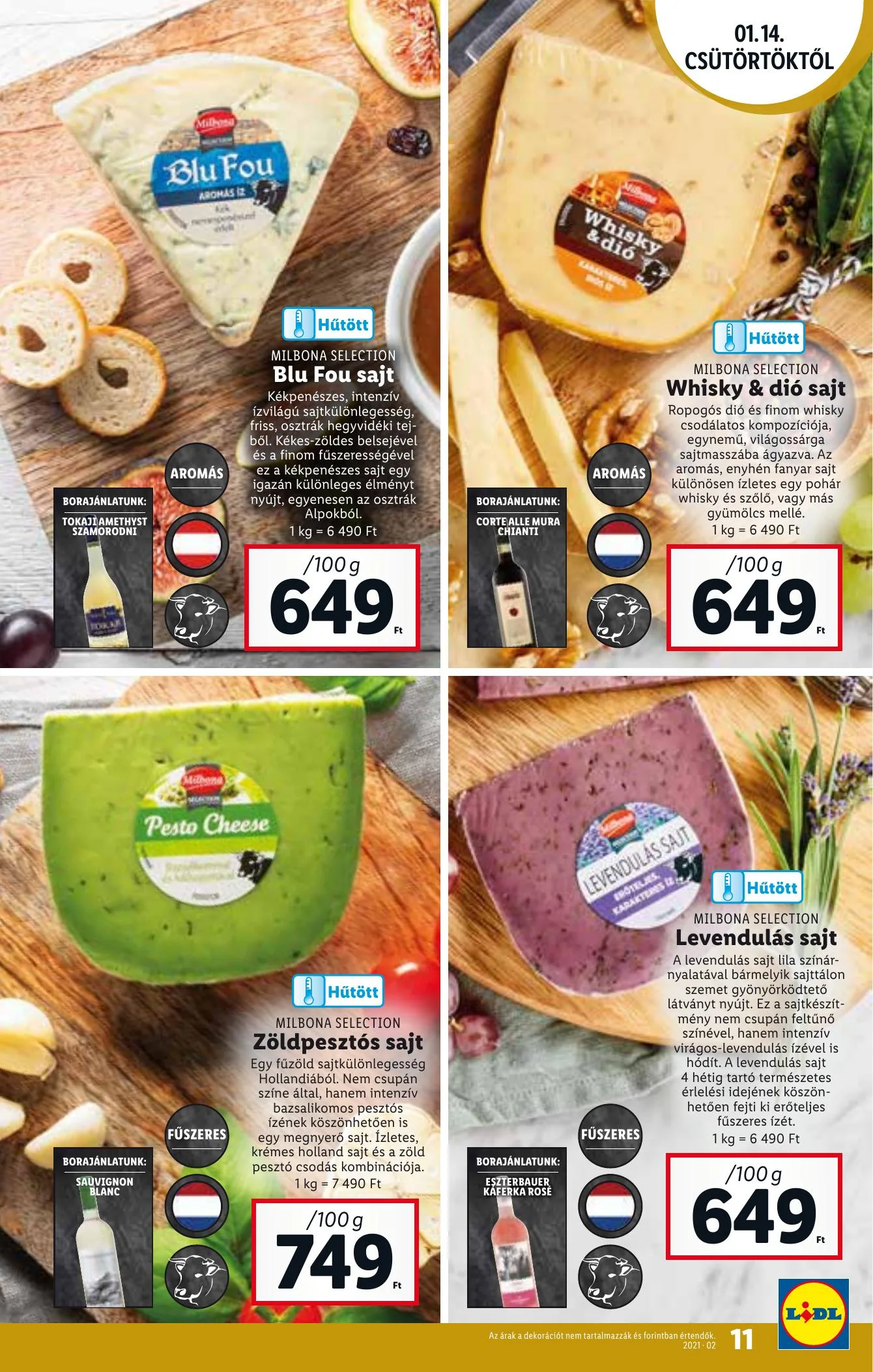 Lidl akciós újság 01.14–01.20 – 11. oldal