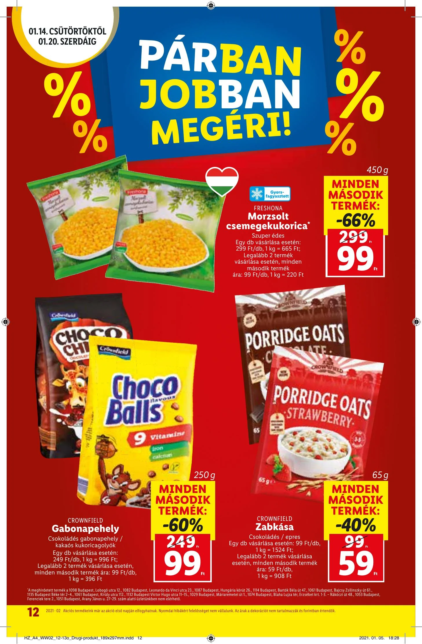 Lidl akciós újság 01.14–01.20 – 12. oldal