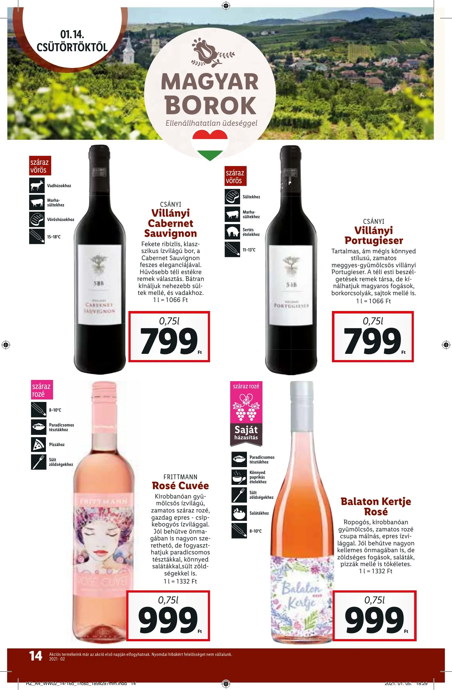 Lidl akciós újság 01.14–01.20 – 14. oldal