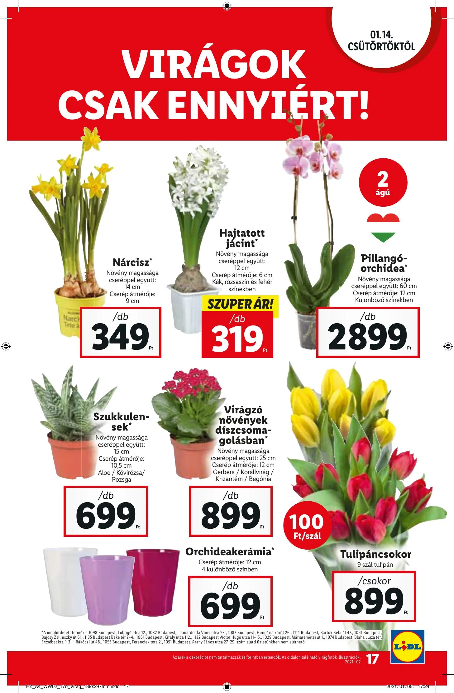 Lidl akciós újság 01.14–01.20 – 17. oldal