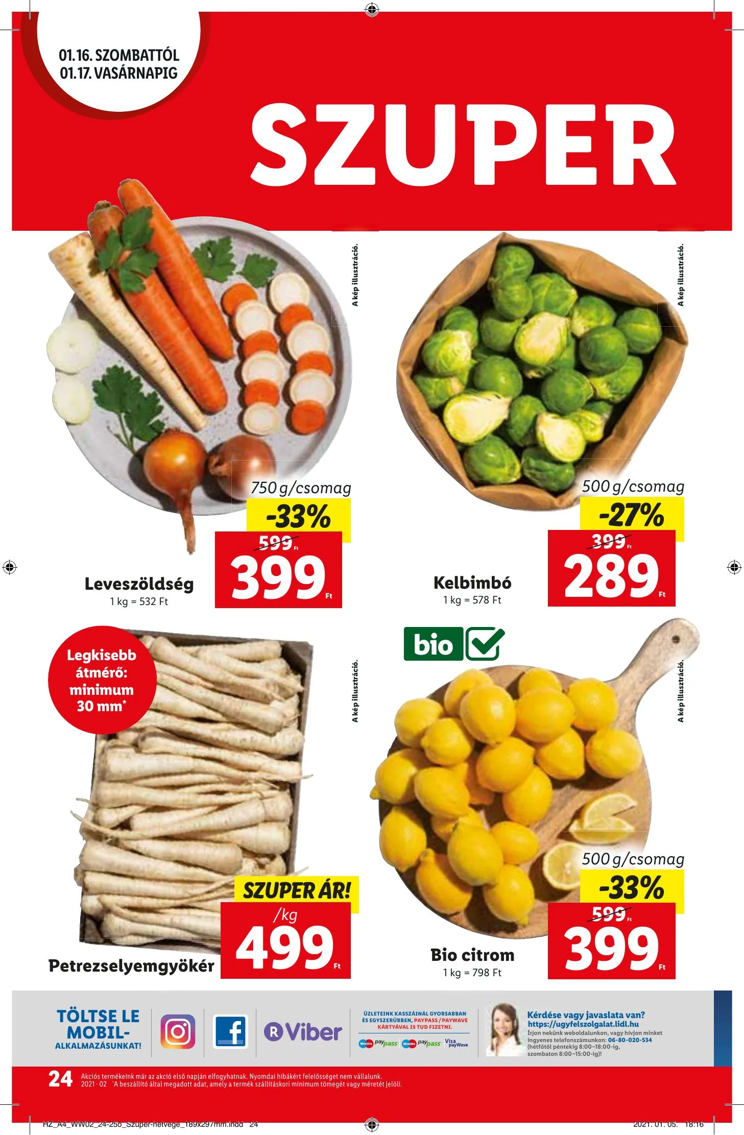 Lidl akciós újság 01.14–01.20 – 24. oldal