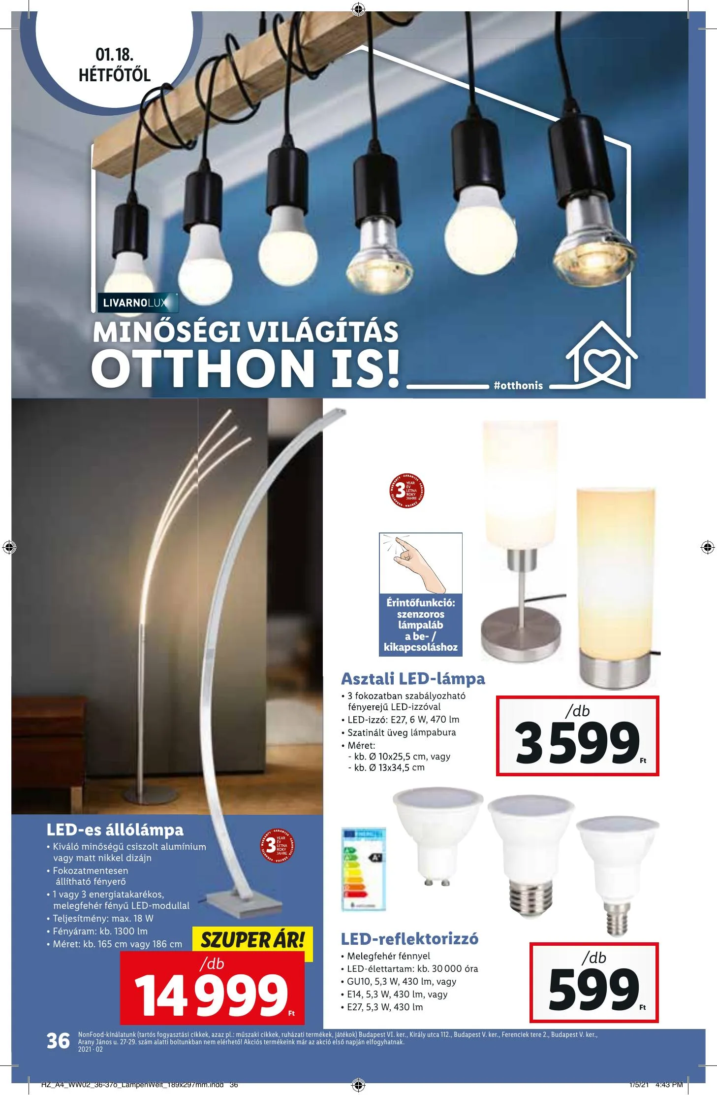 Lidl akciós újság 01.14–01.20 – 36. oldal