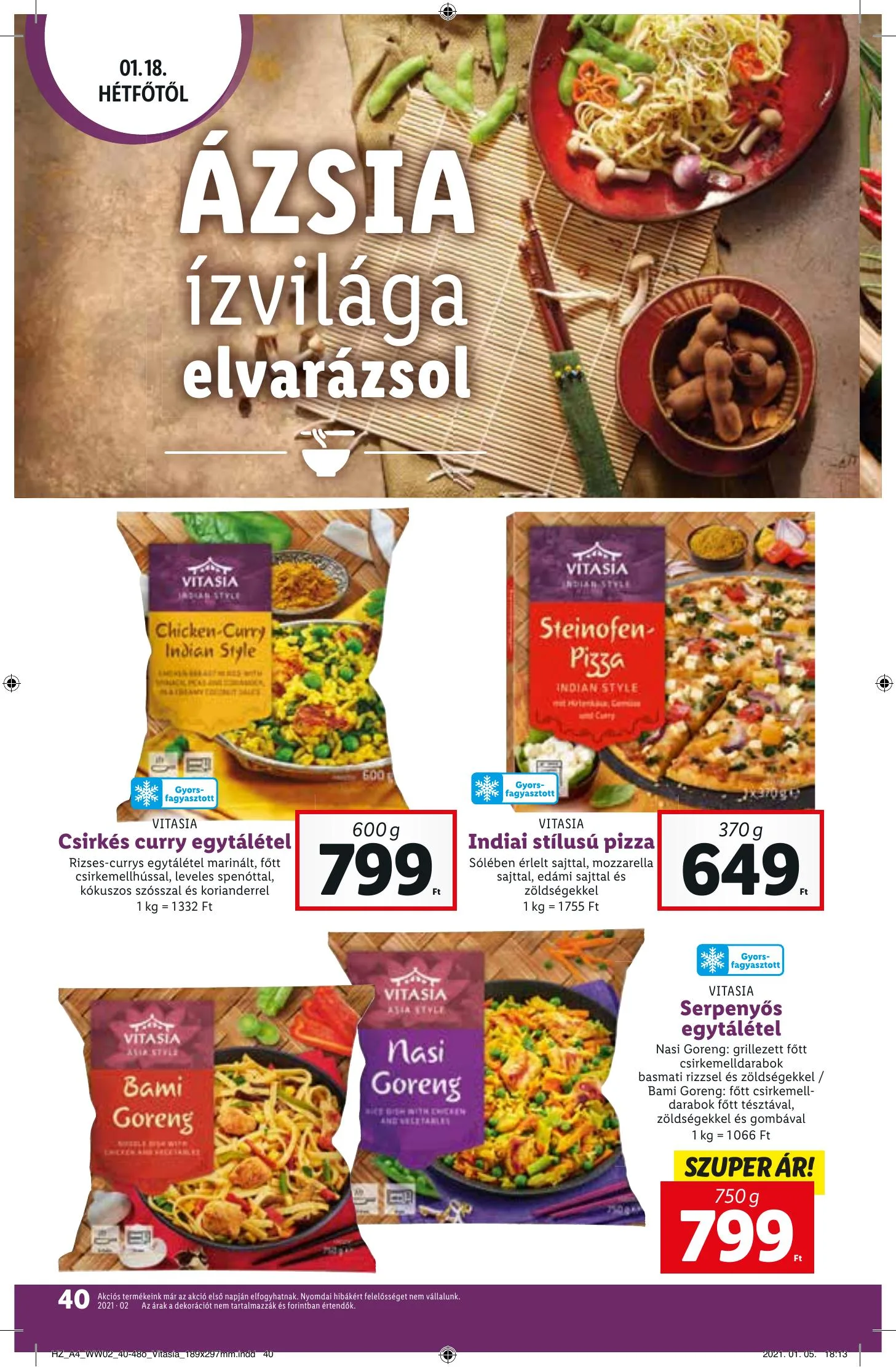 Lidl akciós újság 01.14–01.20 – 40. oldal