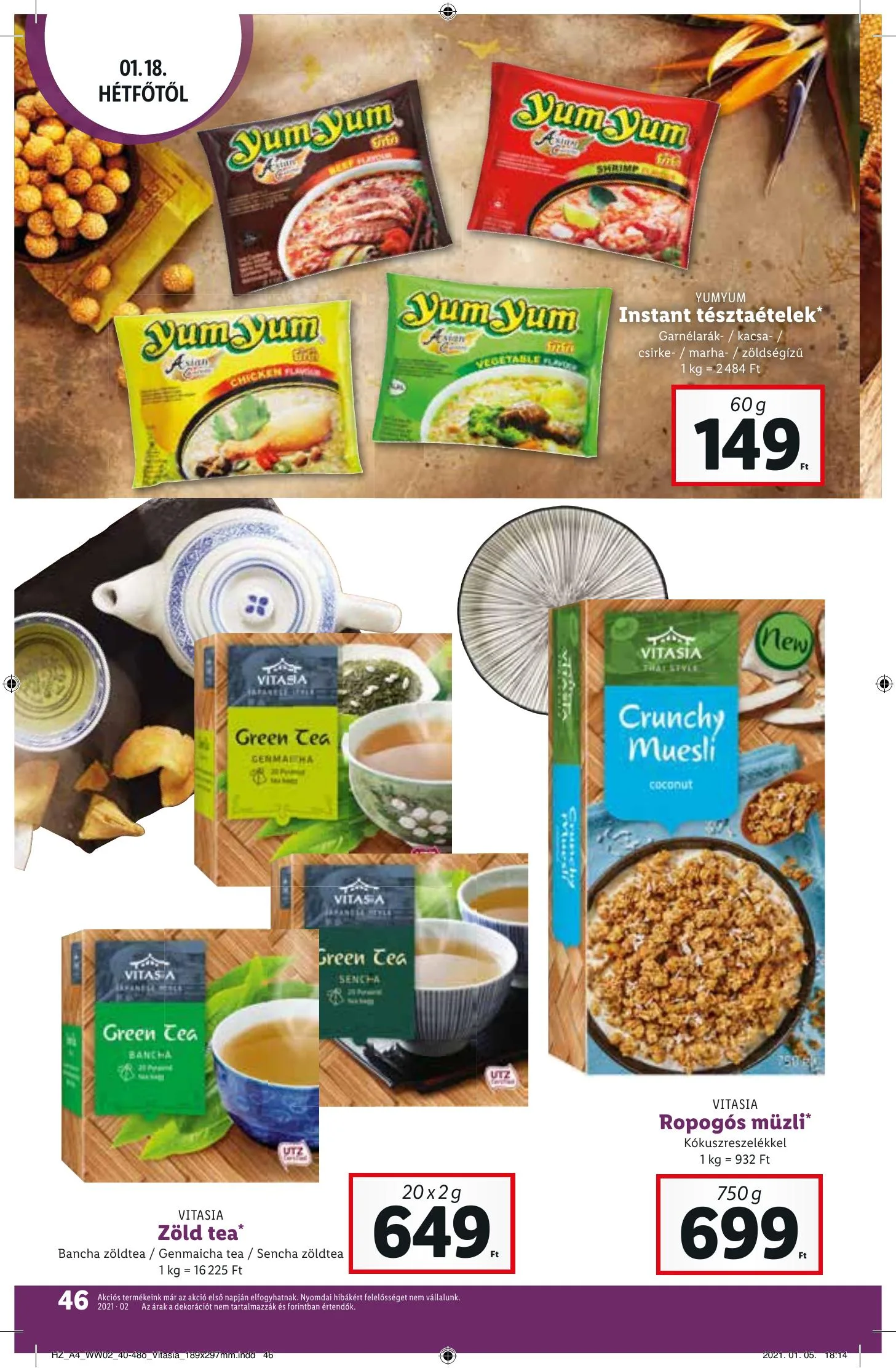 Lidl akciós újság 01.14–01.20 – 46. oldal