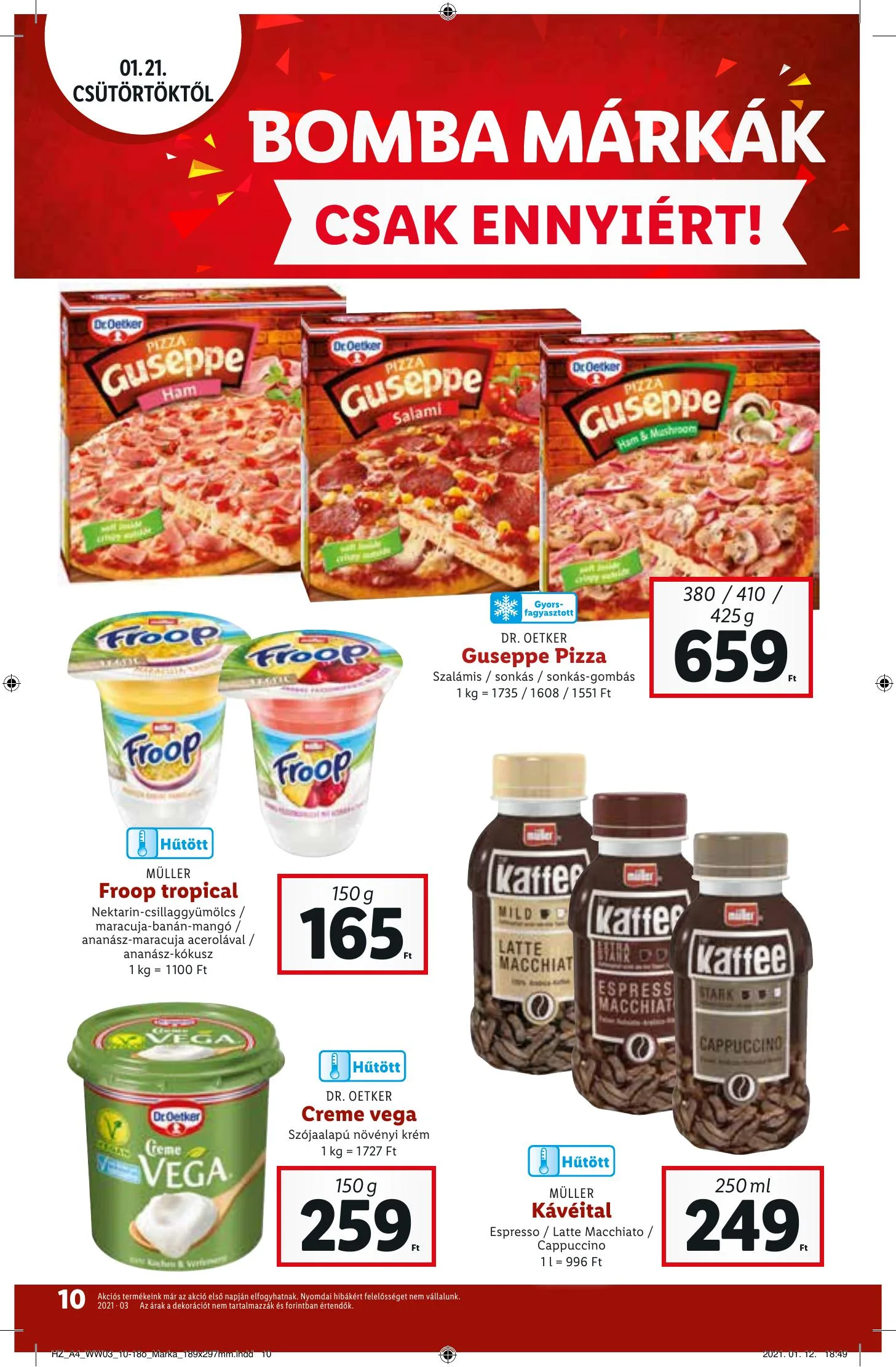 Lidl akciós újság 01.21–01.27 – 10. oldal
