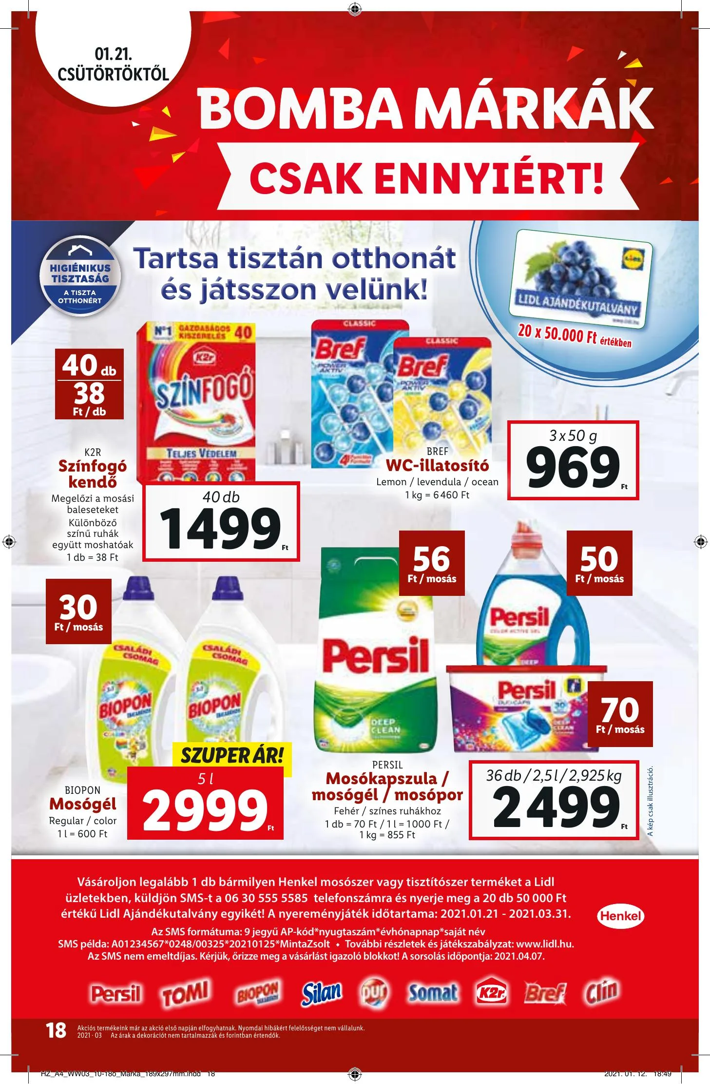 Lidl akciós újság 01.21–01.27 – 18. oldal