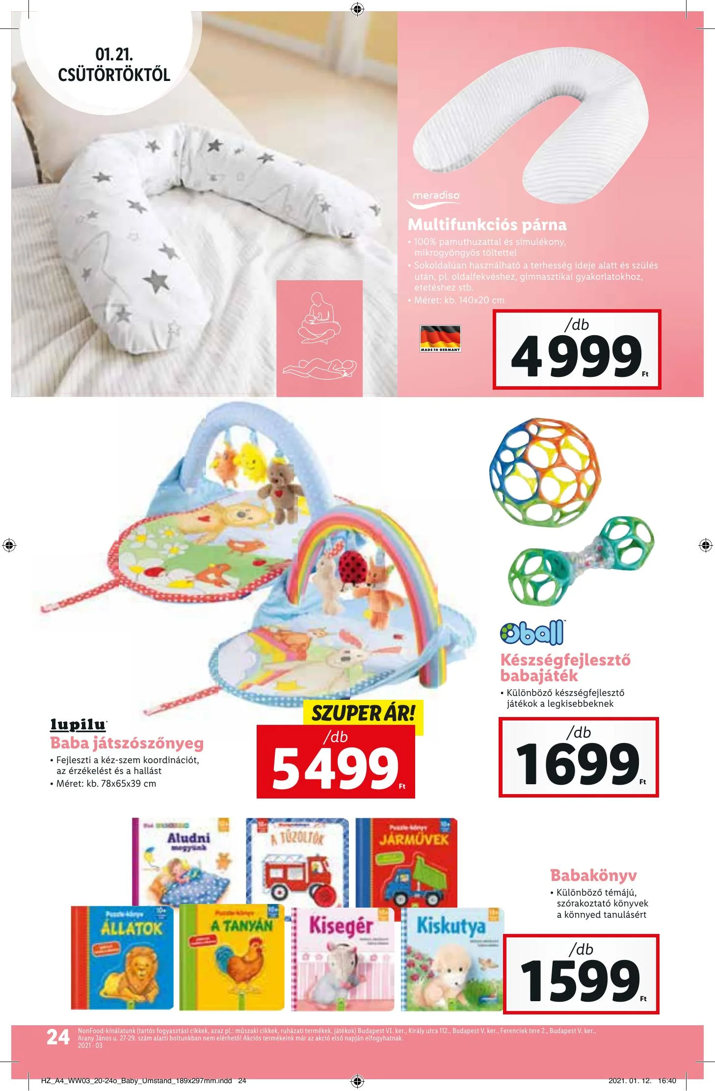 Lidl akciós újság 01.21–01.27 – 24. oldal