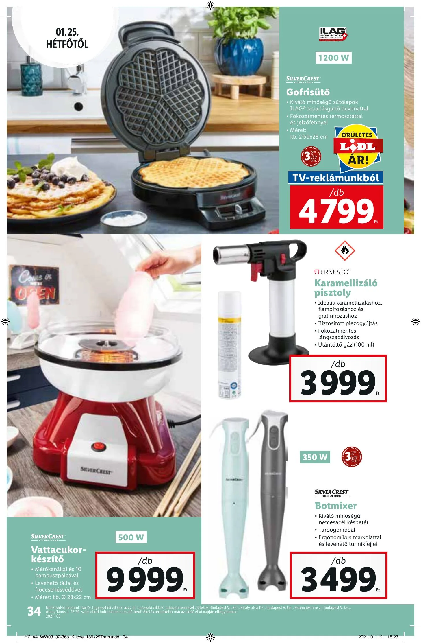 Lidl akciós újság 01.21–01.27 – 34. oldal