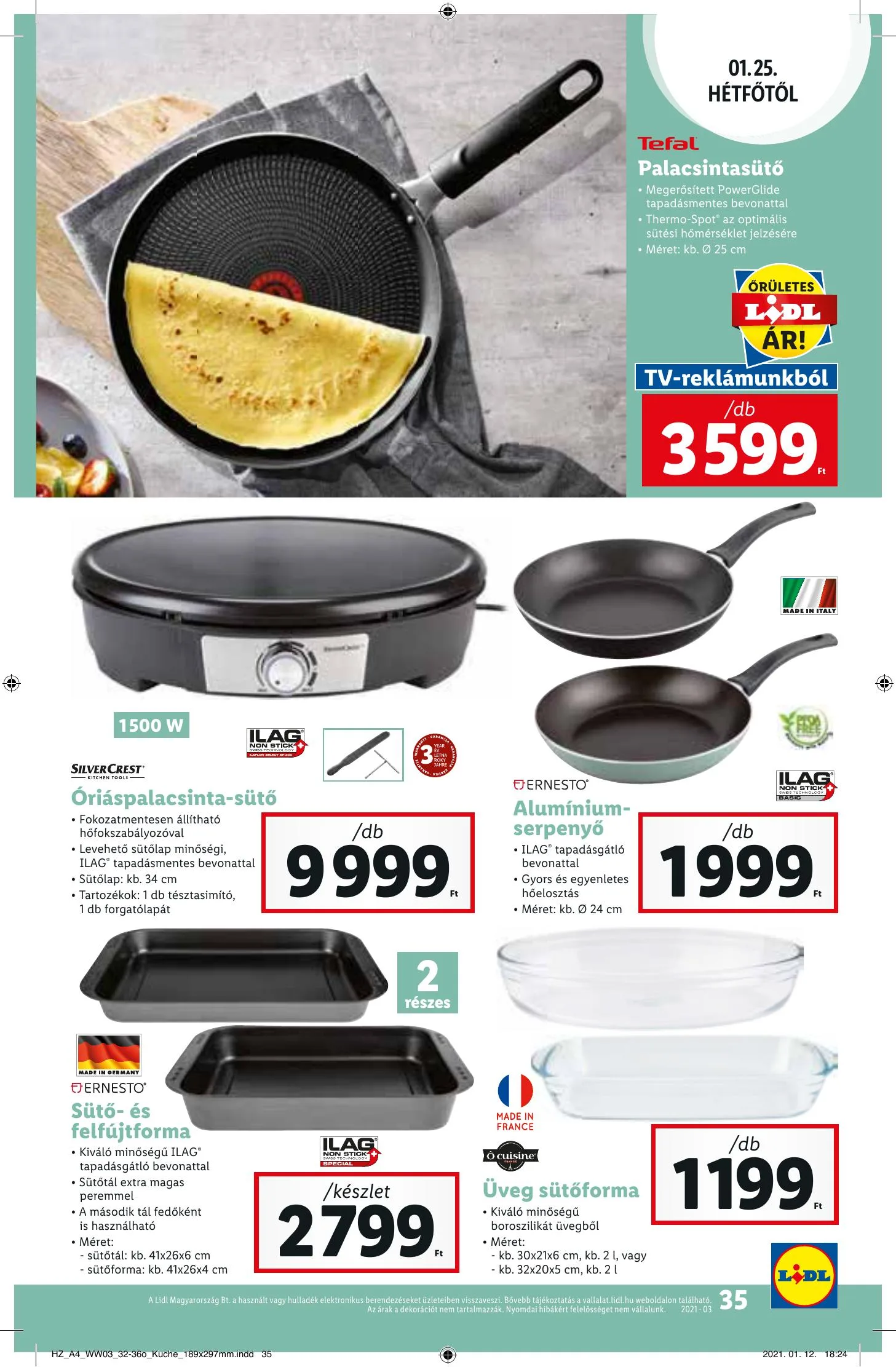 Lidl akciós újság 01.21–01.27 – 35. oldal