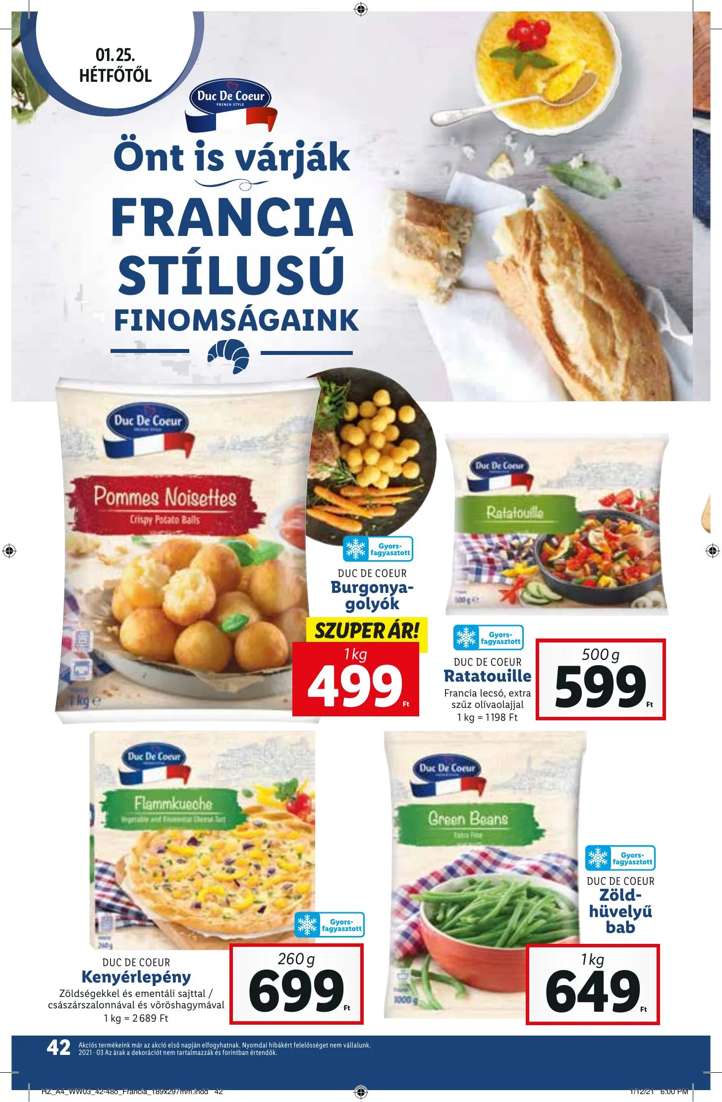 Lidl akciós újság 01.21–01.27 – 42. oldal