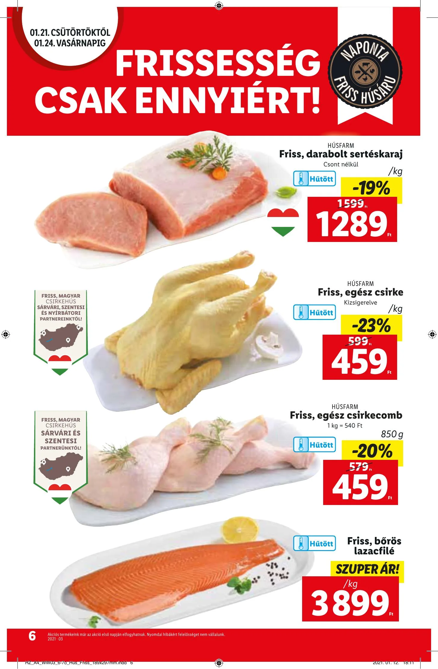 Lidl akciós újság 01.21–01.27 – 6. oldal