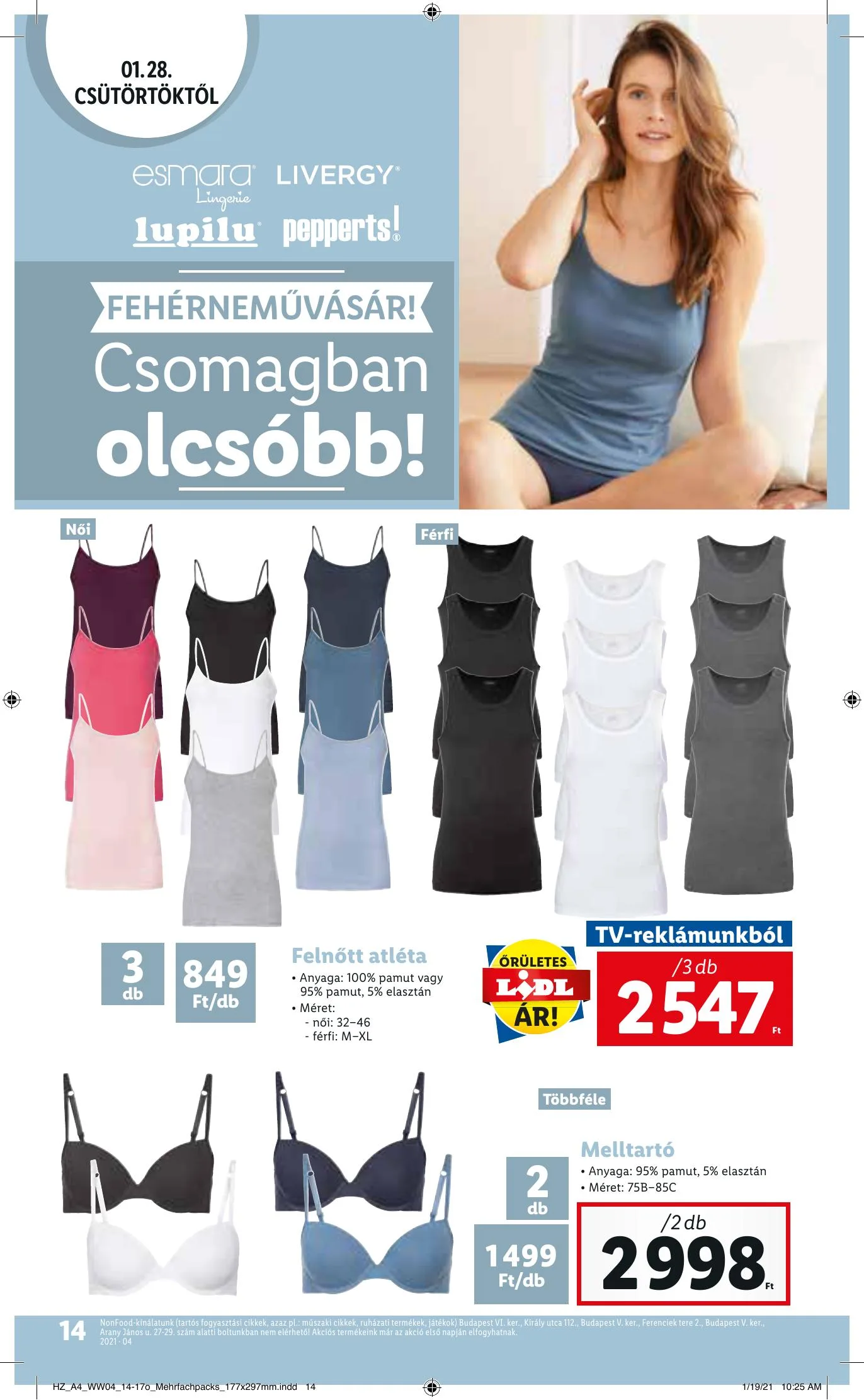 Lidl akciós újság 01.28–02.03 – 14. oldal