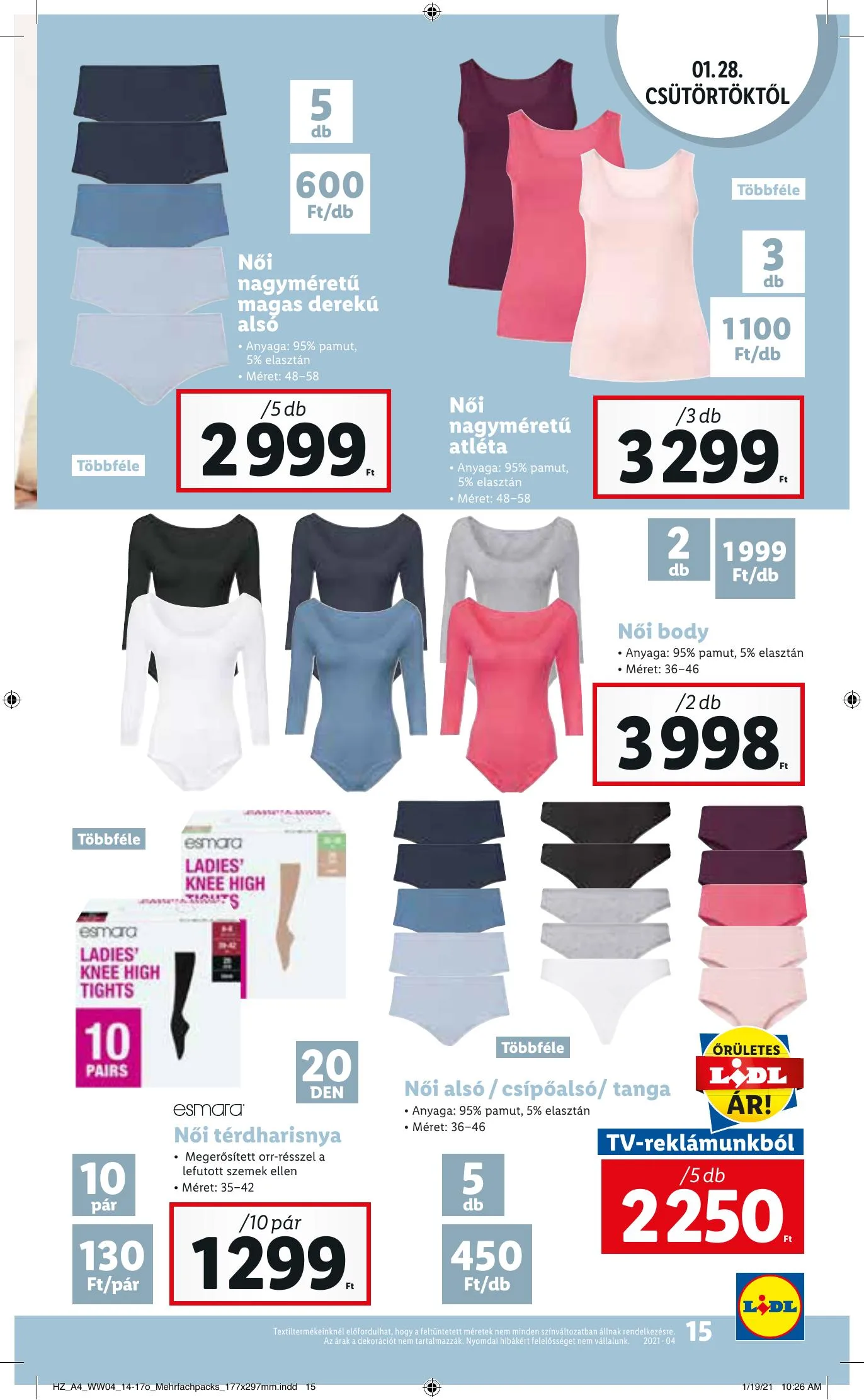 Lidl akciós újság 01.28–02.03 – 15. oldal