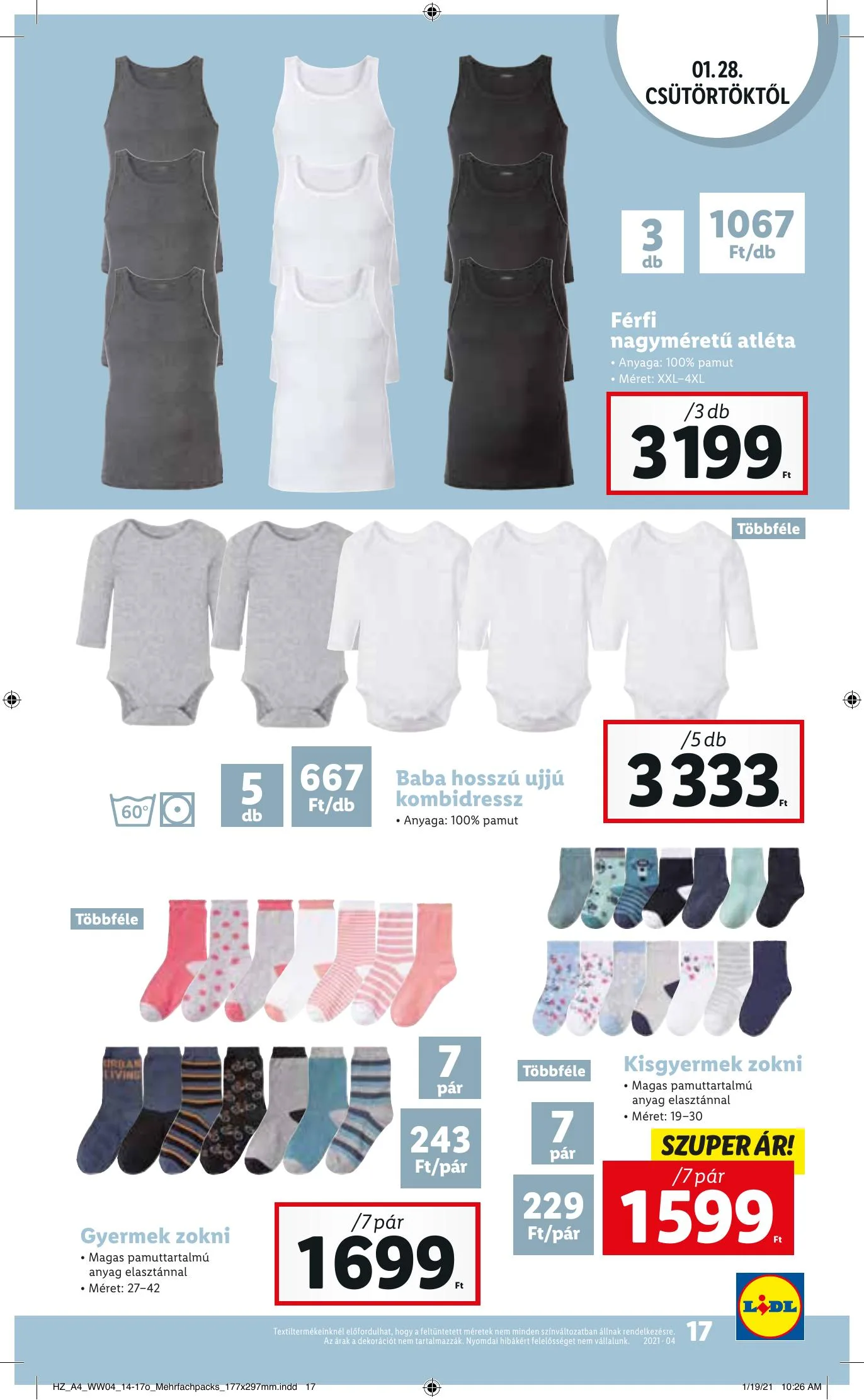 Lidl akciós újság 01.28–02.03 – 17. oldal