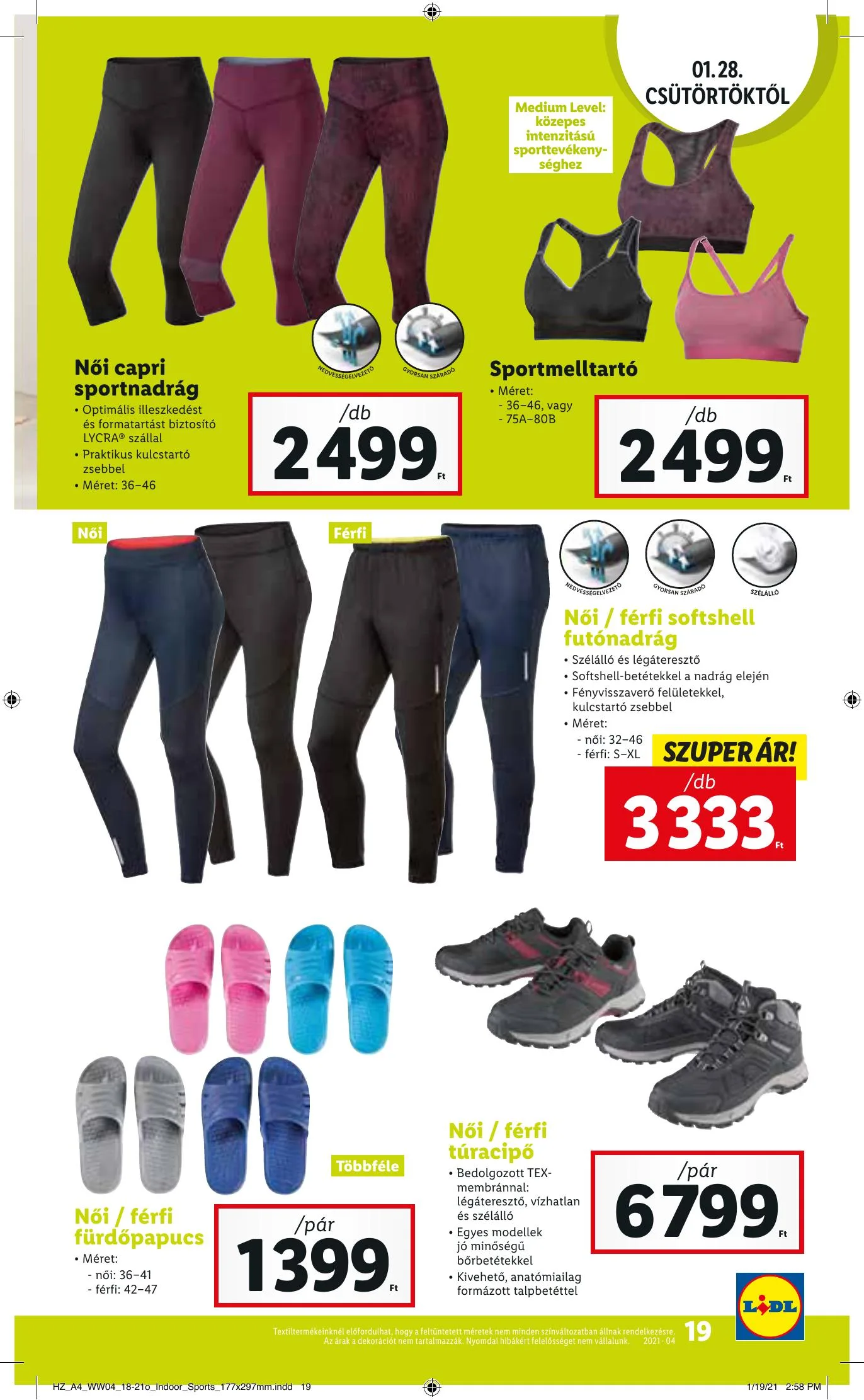 Lidl akciós újság 01.28–02.03 – 19. oldal