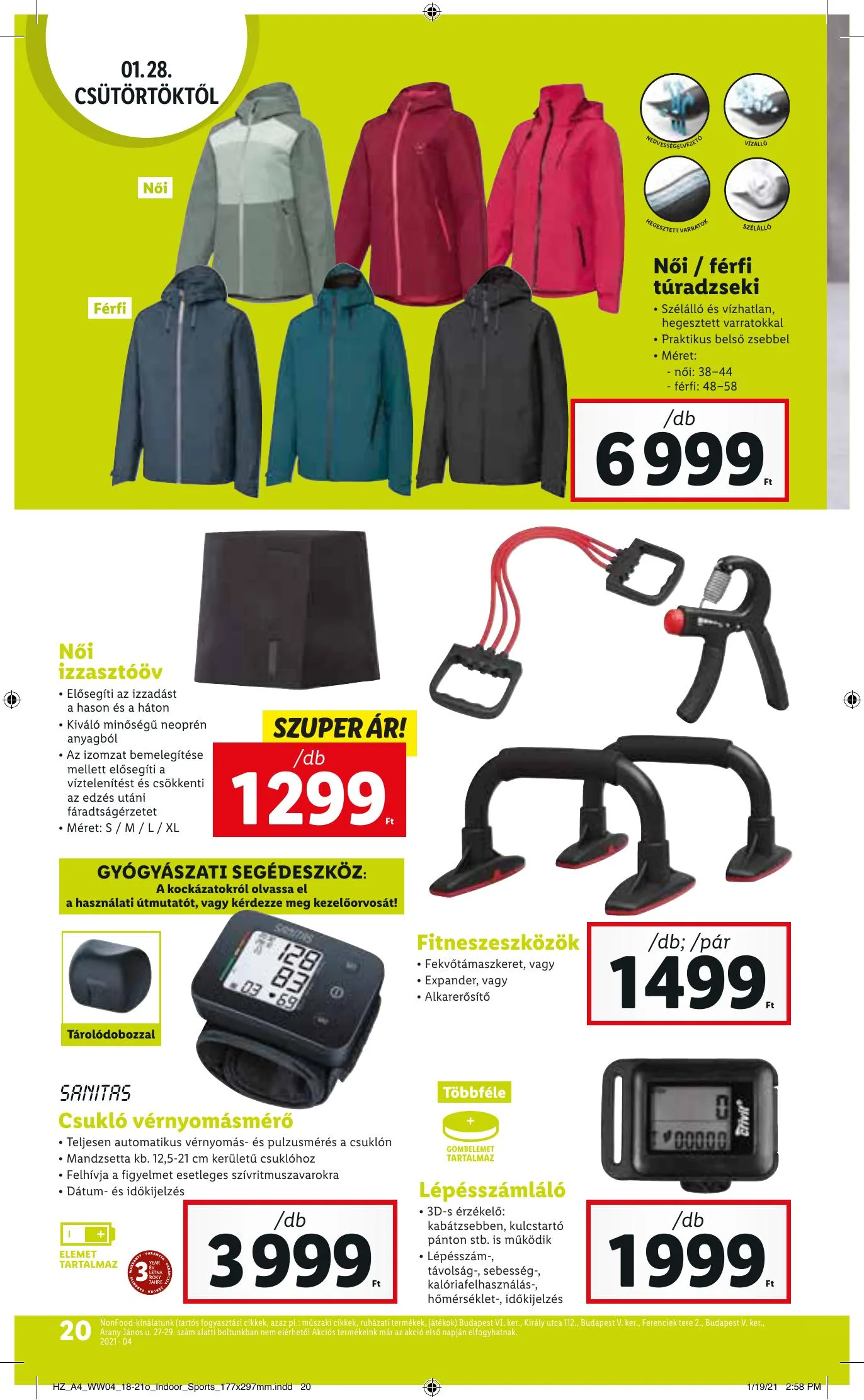 Lidl akciós újság 01.28–02.03 – 20. oldal