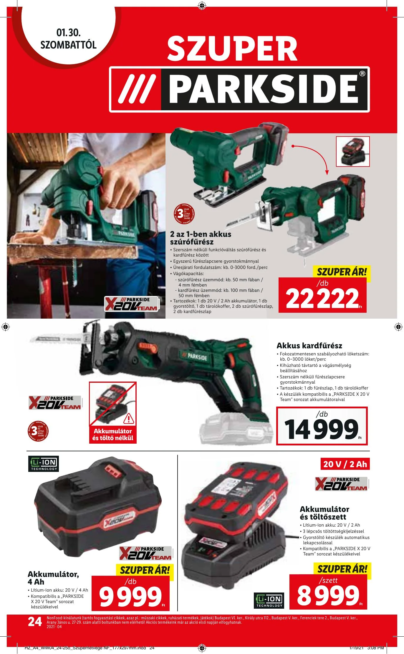 Lidl akciós újság 01.28–02.03 – 24. oldal