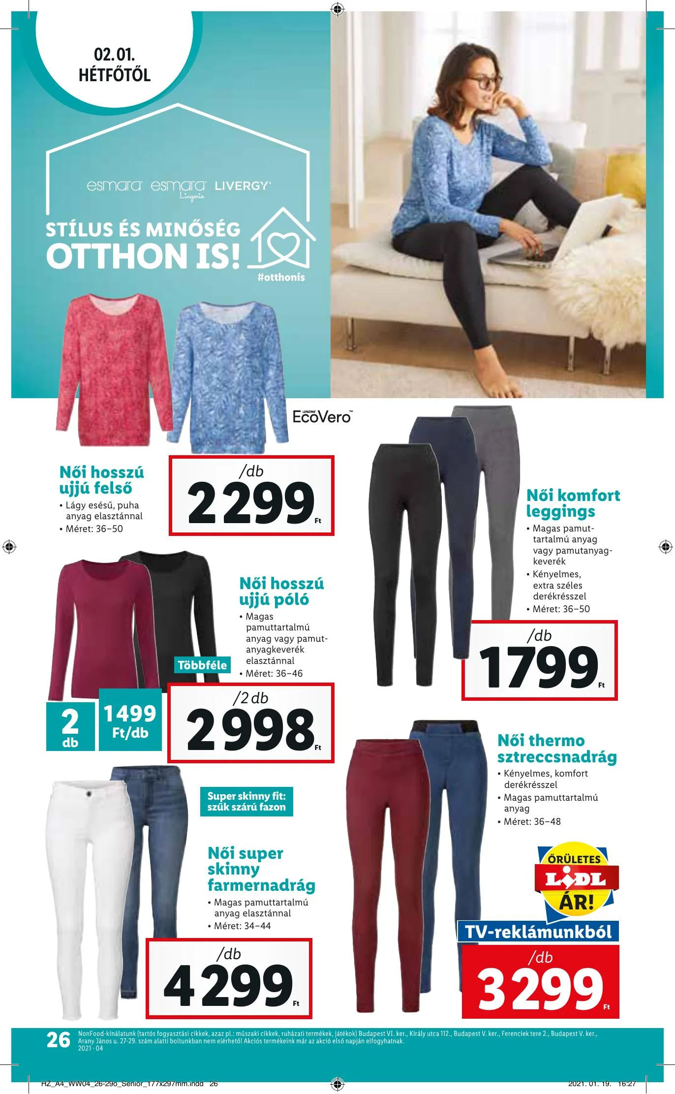 Lidl akciós újság 01.28–02.03 – 26. oldal