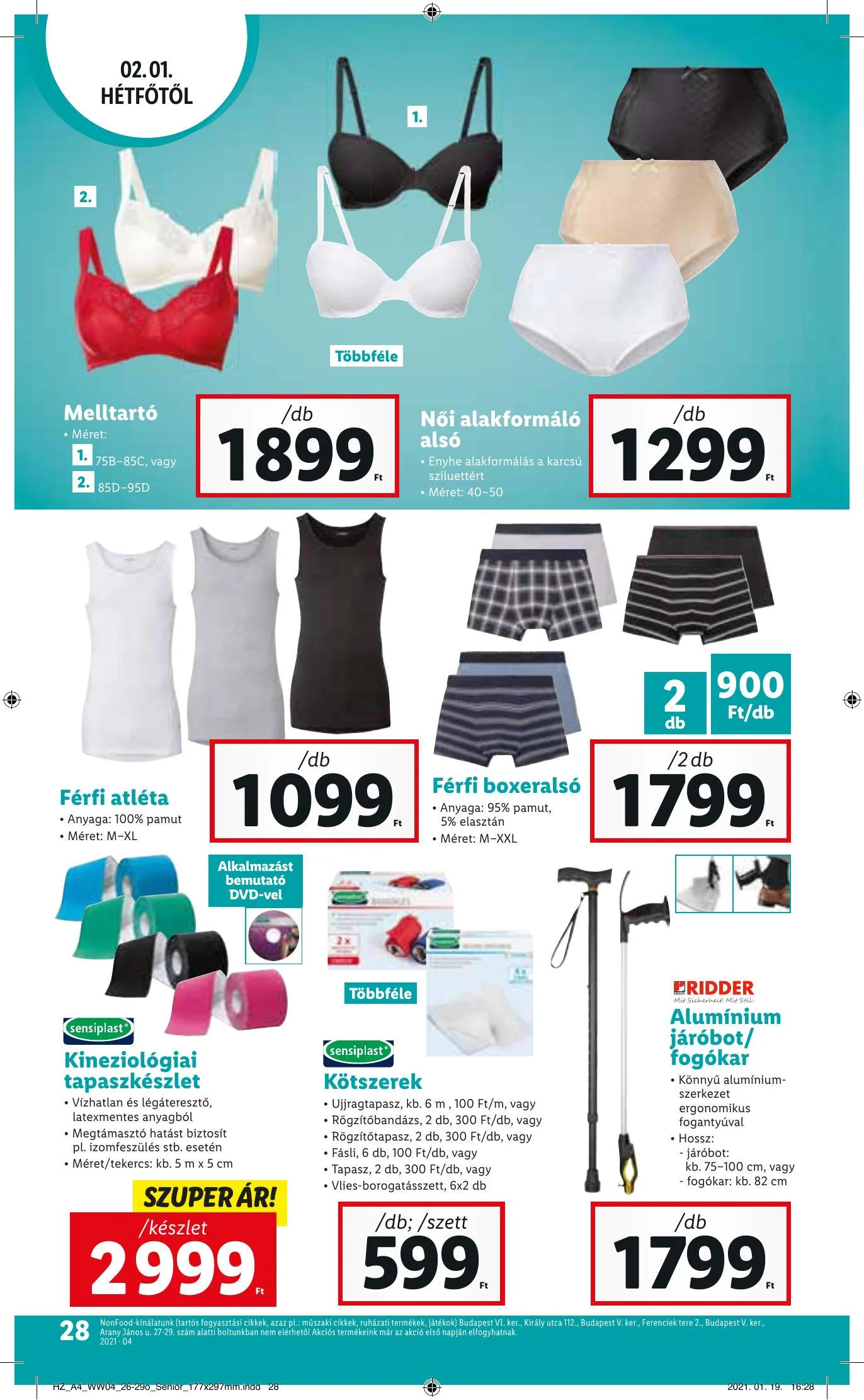 Lidl akciós újság 01.28–02.03 – 28. oldal