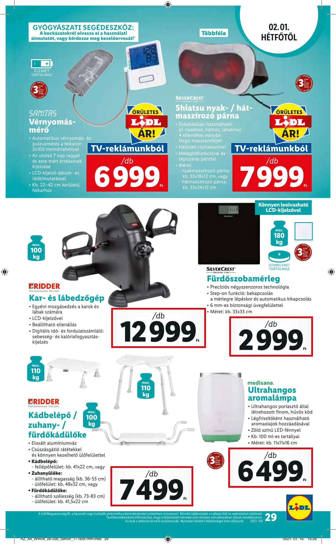 Lidl akciós újság 01.28–02.03 – 29. oldal