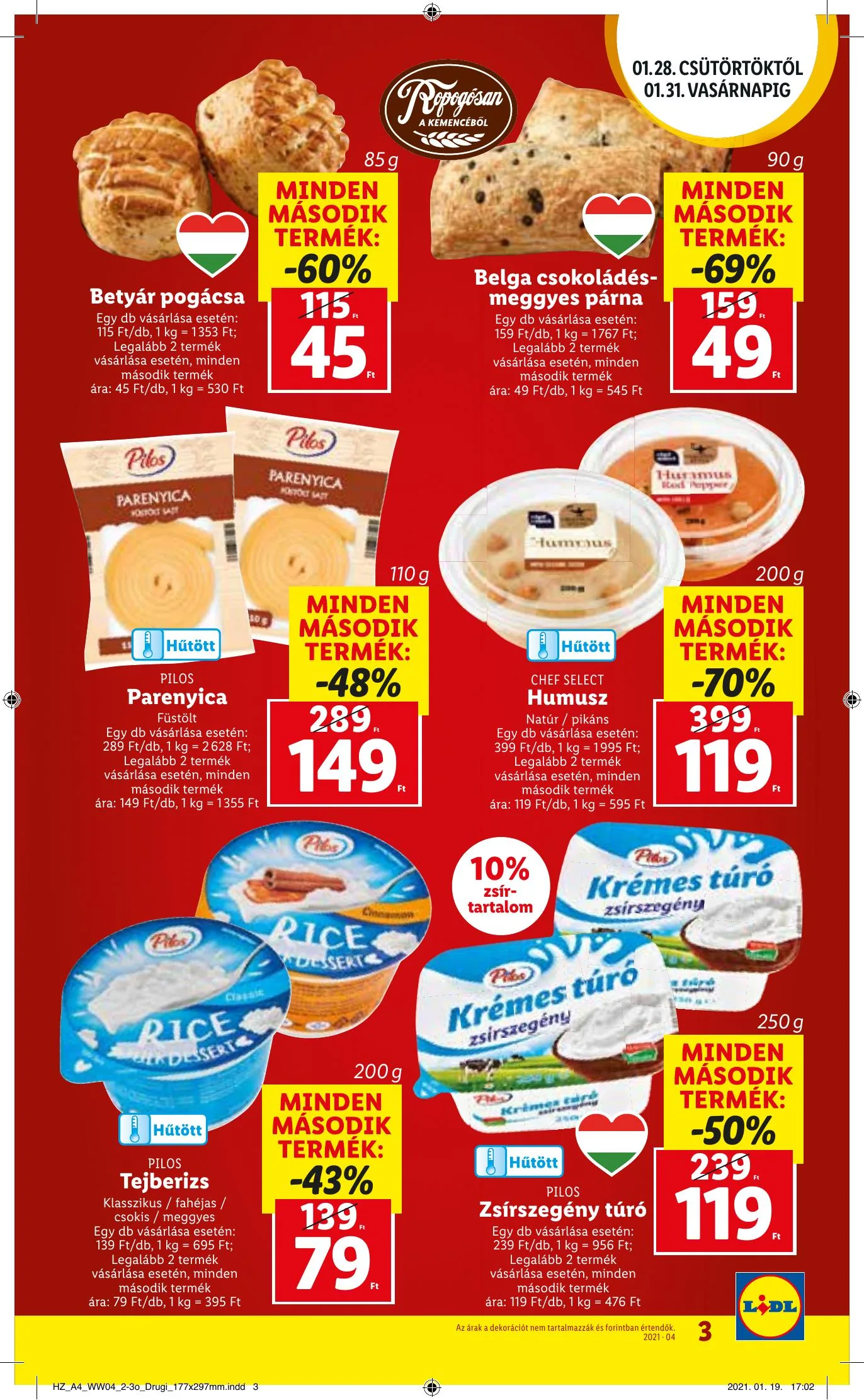 Lidl akciós újság 01.28–02.03 – 3. oldal