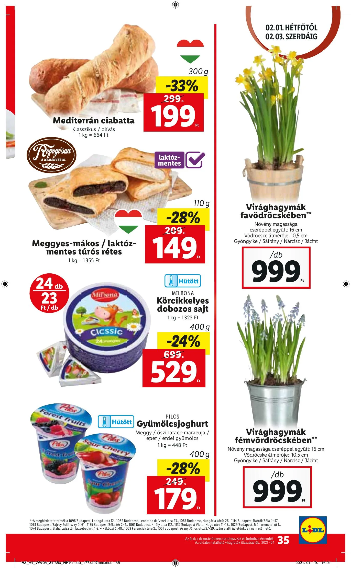 Lidl akciós újság 01.28–02.03 – 35. oldal