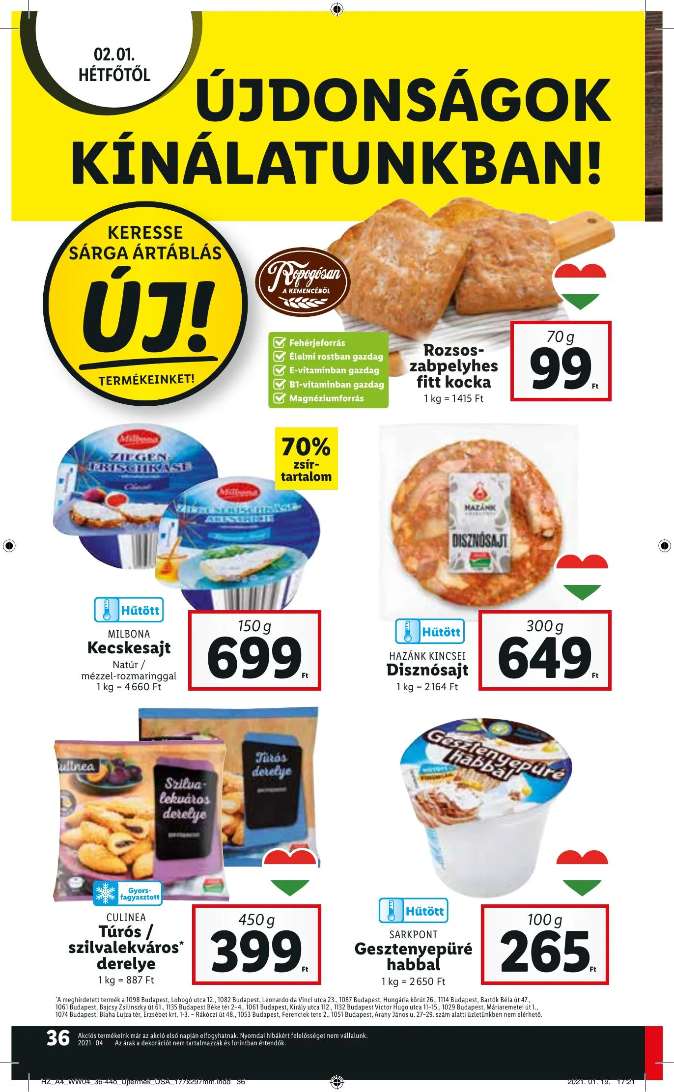 Lidl akciós újság 01.28–02.03 – 36. oldal