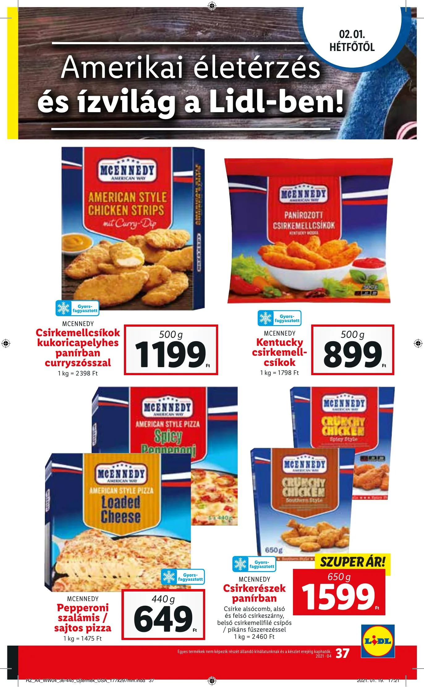 Lidl akciós újság 01.28–02.03 – 37. oldal