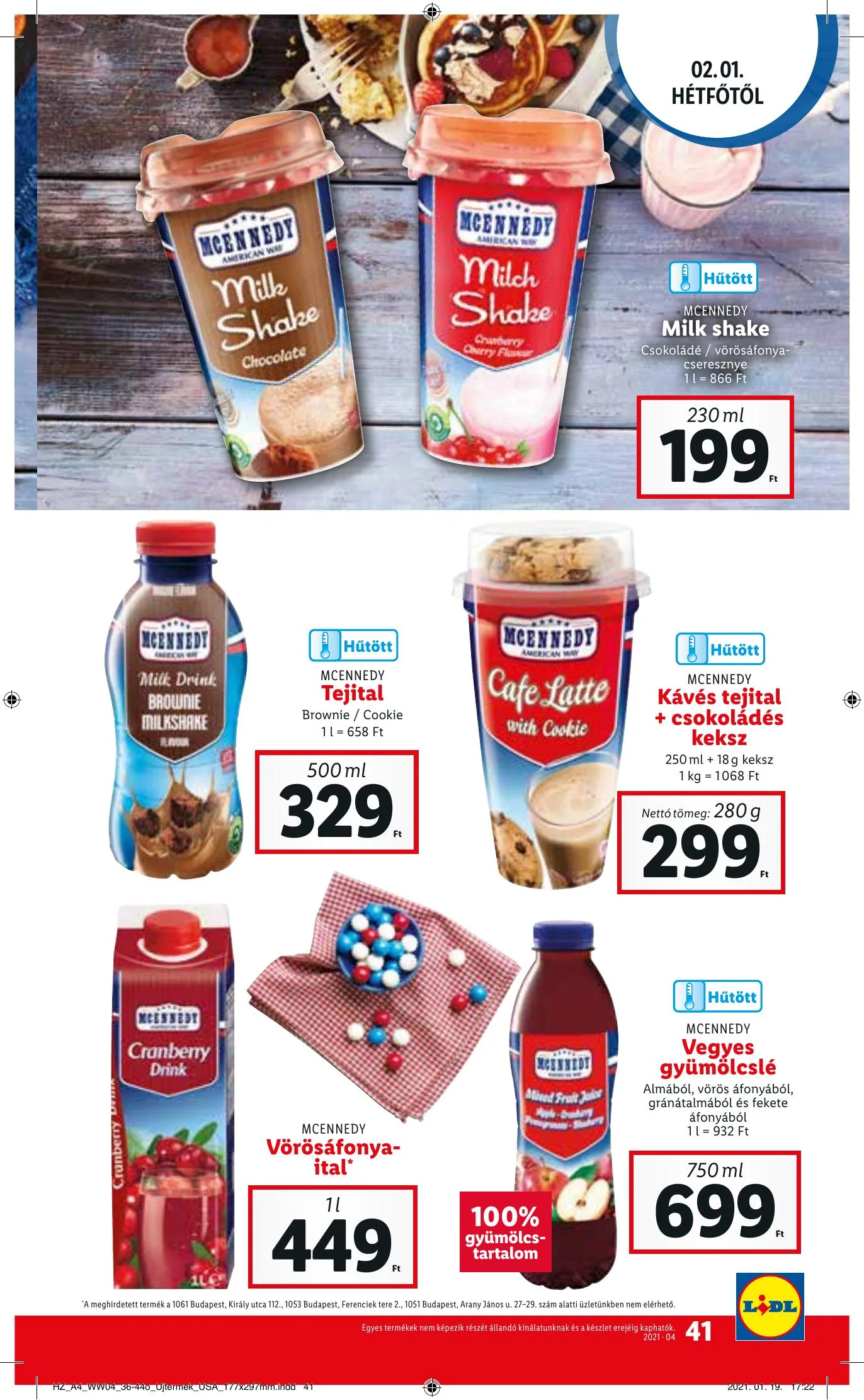Lidl akciós újság 01.28–02.03 – 41. oldal